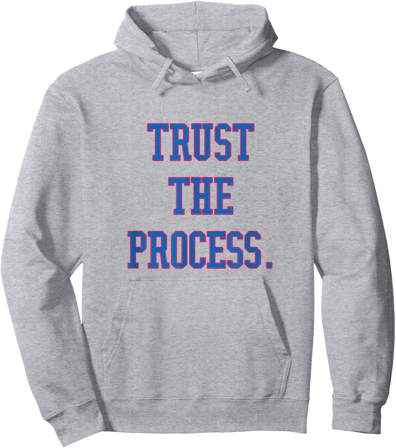 Trust the Process Shirt Hoodie - Hoodie | Ash