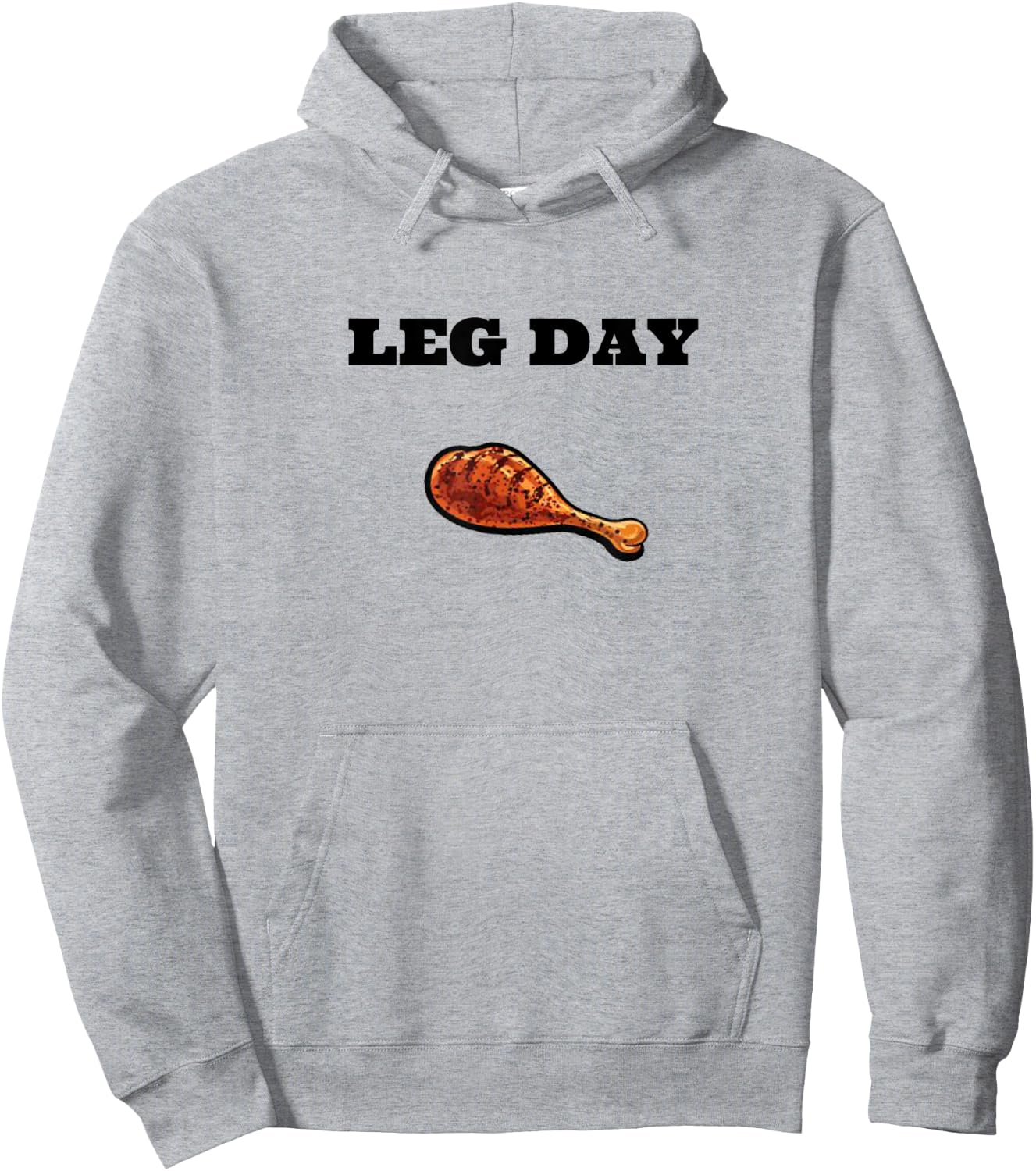 Leg Day Hoodie - Hoodie | Ash