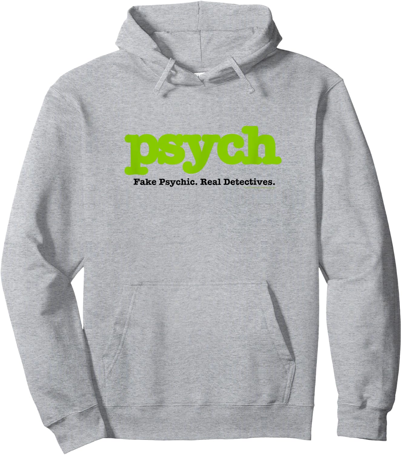 Psych Fake Psychic. Real Detectives - Official Hoodie - Hoodie | Ash