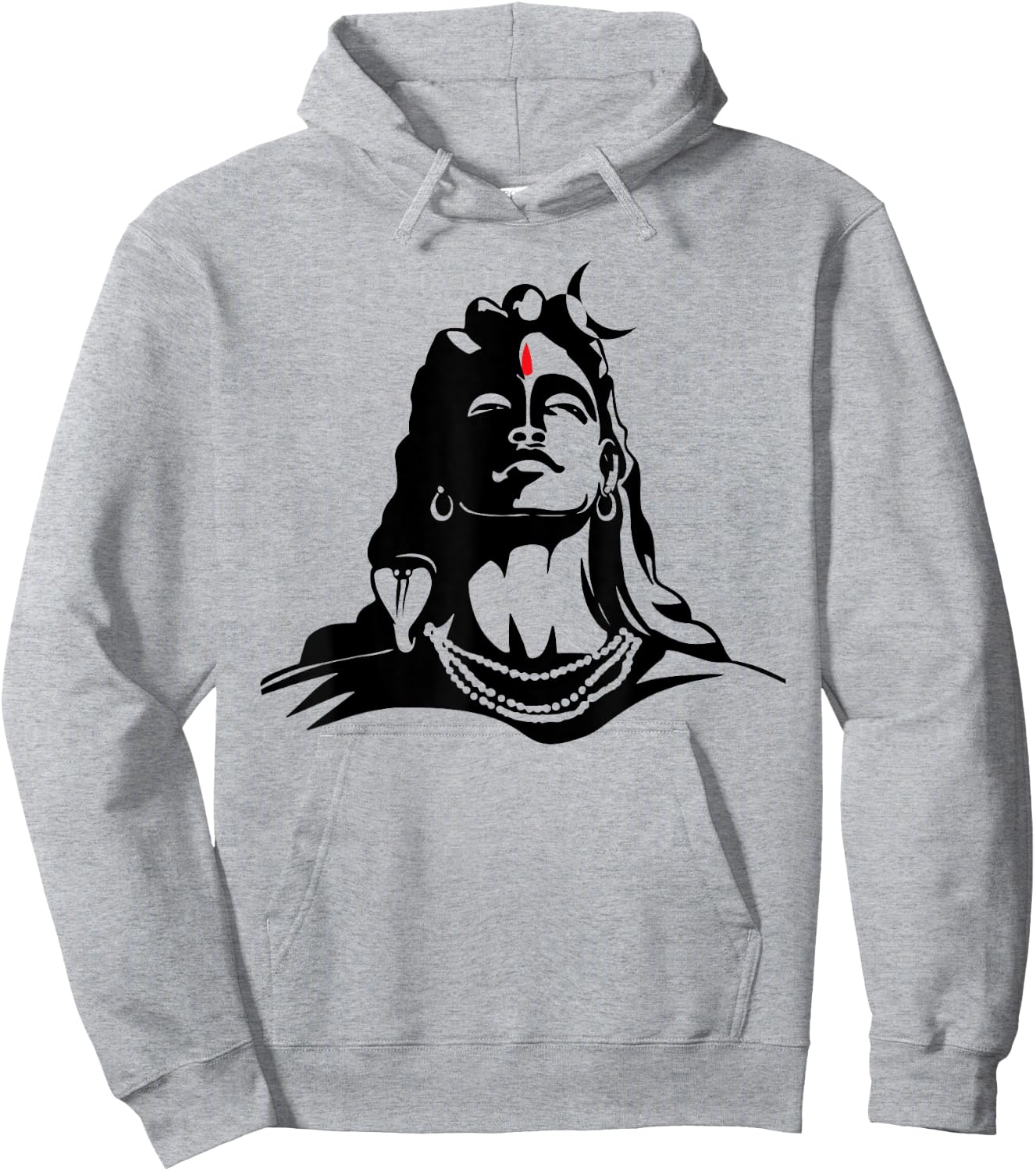 Adiyogi Mahadev Om Namah Shivaya Hindu Hoodie - Hoodie | Ash