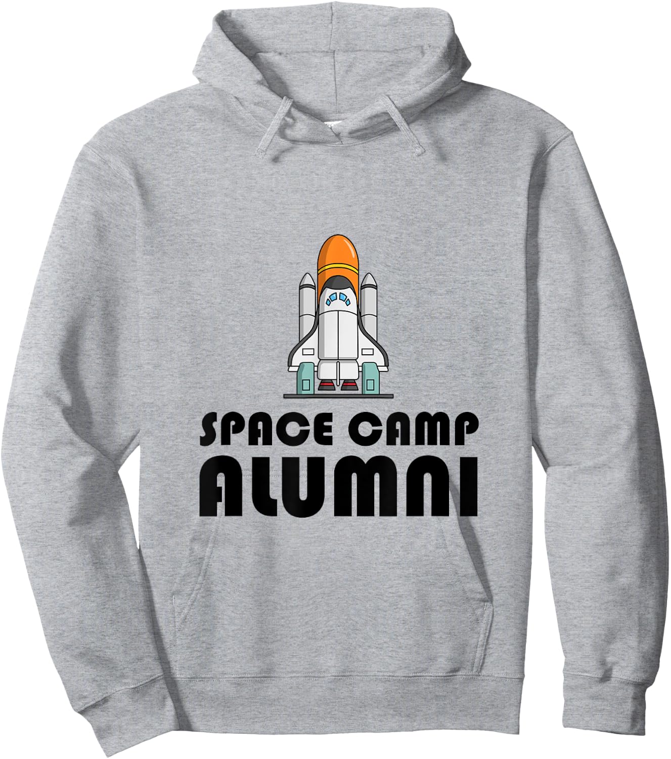 Space Camp Alumni Funny Nerd Hoodie - Hoodie | Ash