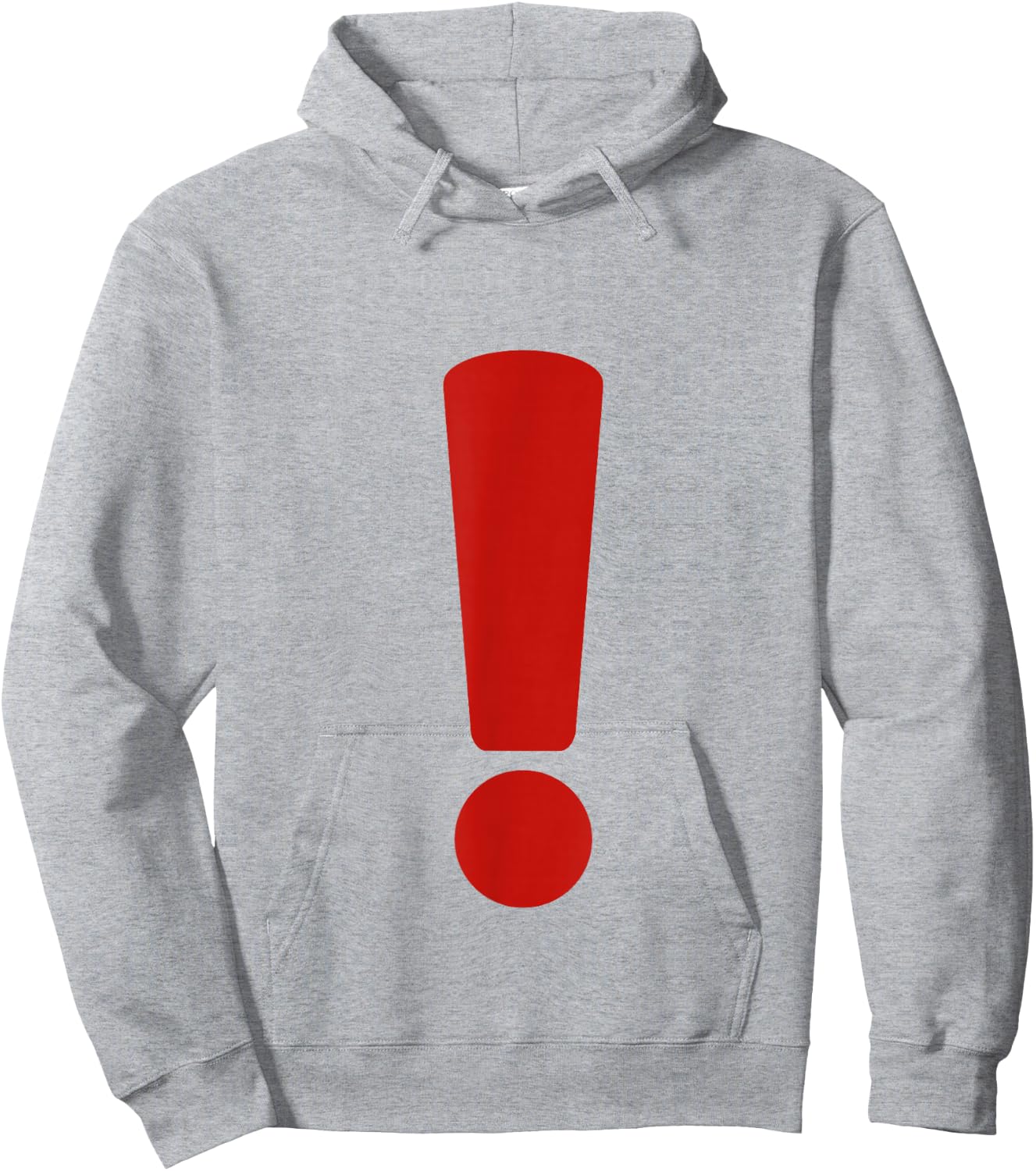 Bubsy Exclamation Mark Hoodie - Hoodie | Ash
