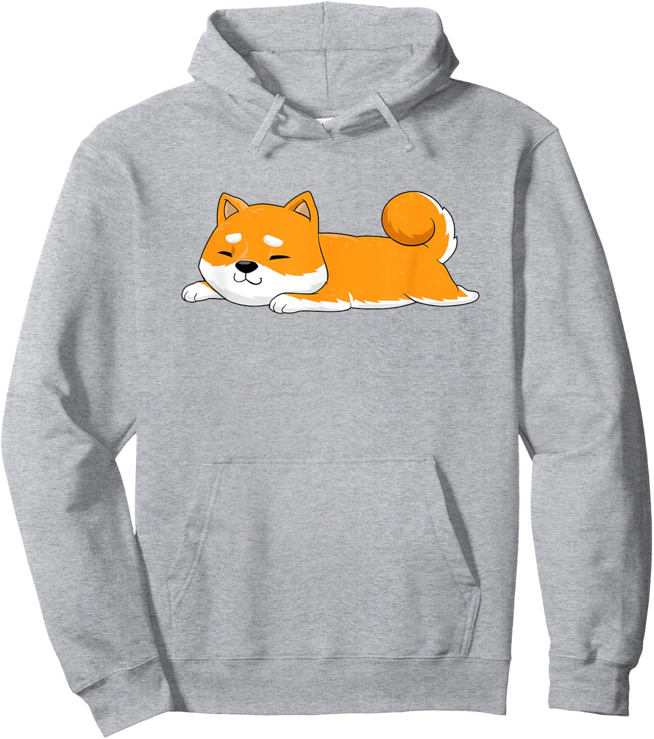 I'm not lazy Shiba Inu Shirt Loafer Dog laziness Girl Woman Hoodie - Hoodie | Ash