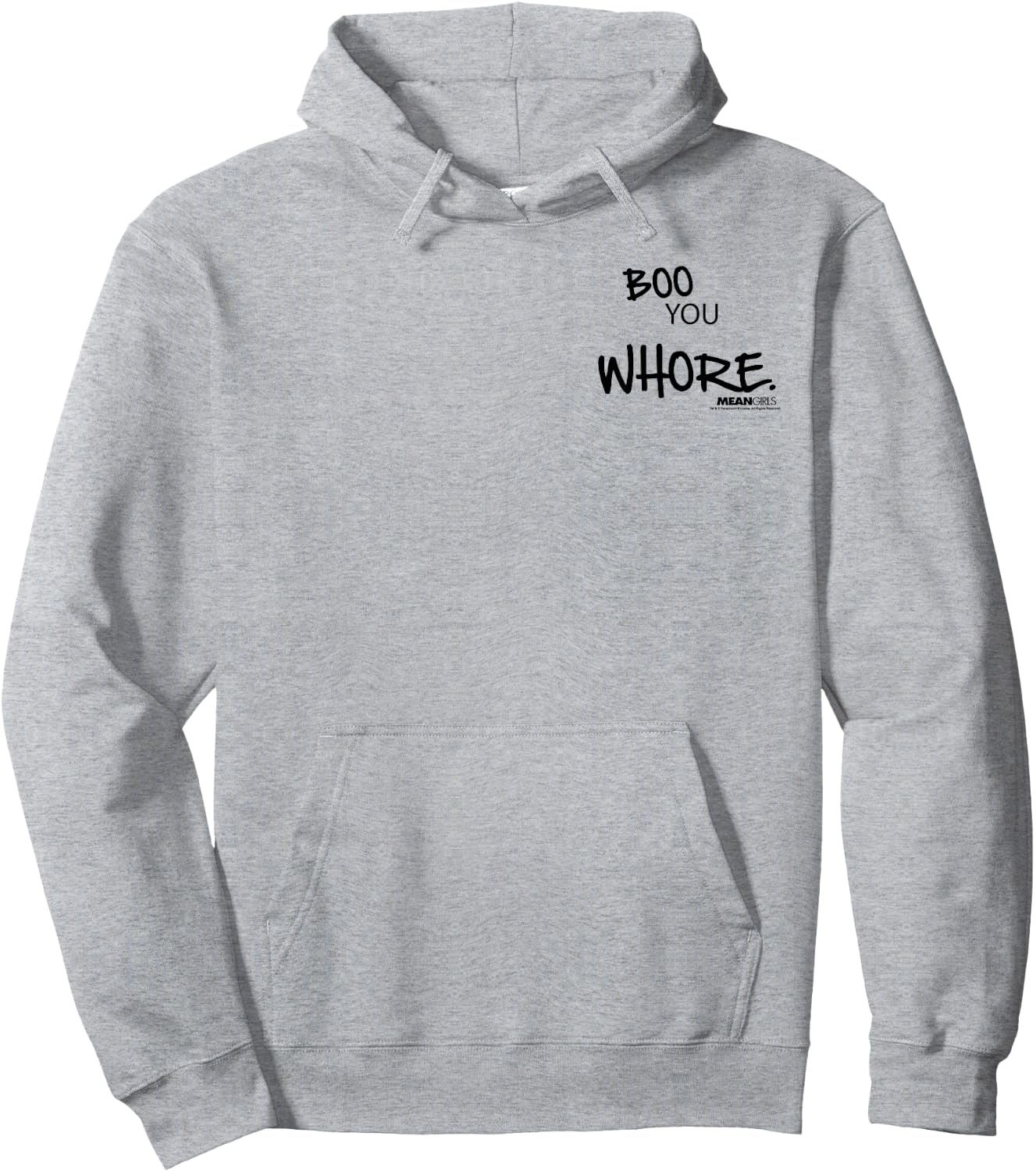 Mean Girls Boo You Whore Graphic Hoodie - Hoodie | Ash