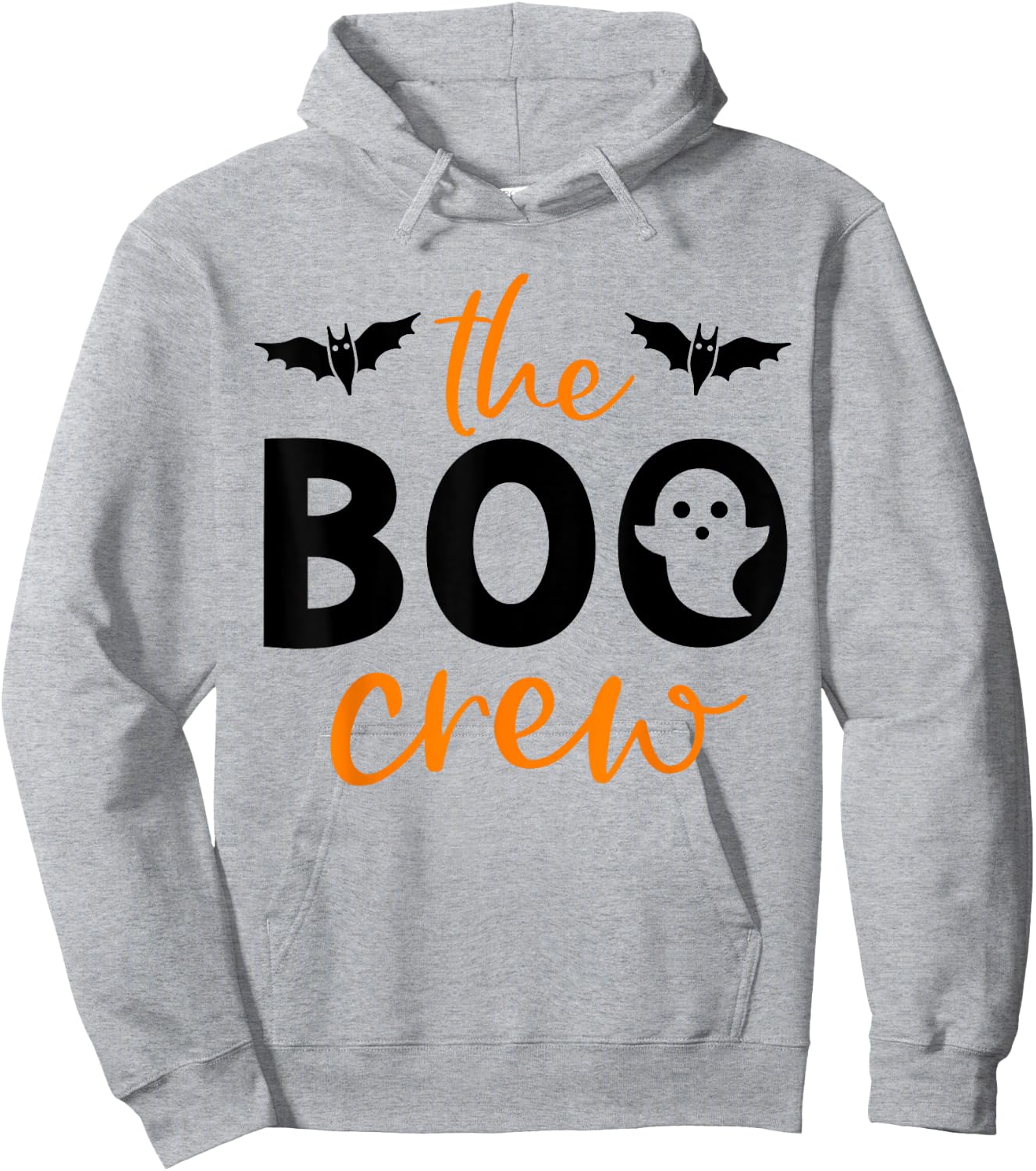 The Boo Crew Shirt Matching Halloween Family Shirts Pajamas Hoodie - Hoodie | Ash