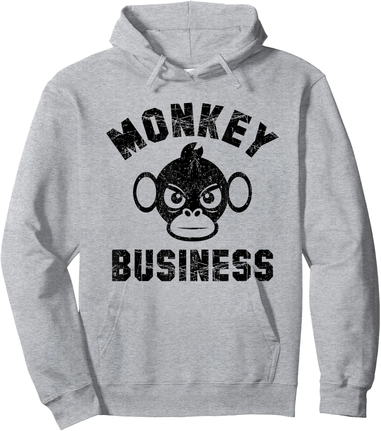 Coolest Monkey In The Jungle funny Business shirt Hoodie - Hoodie | Ash