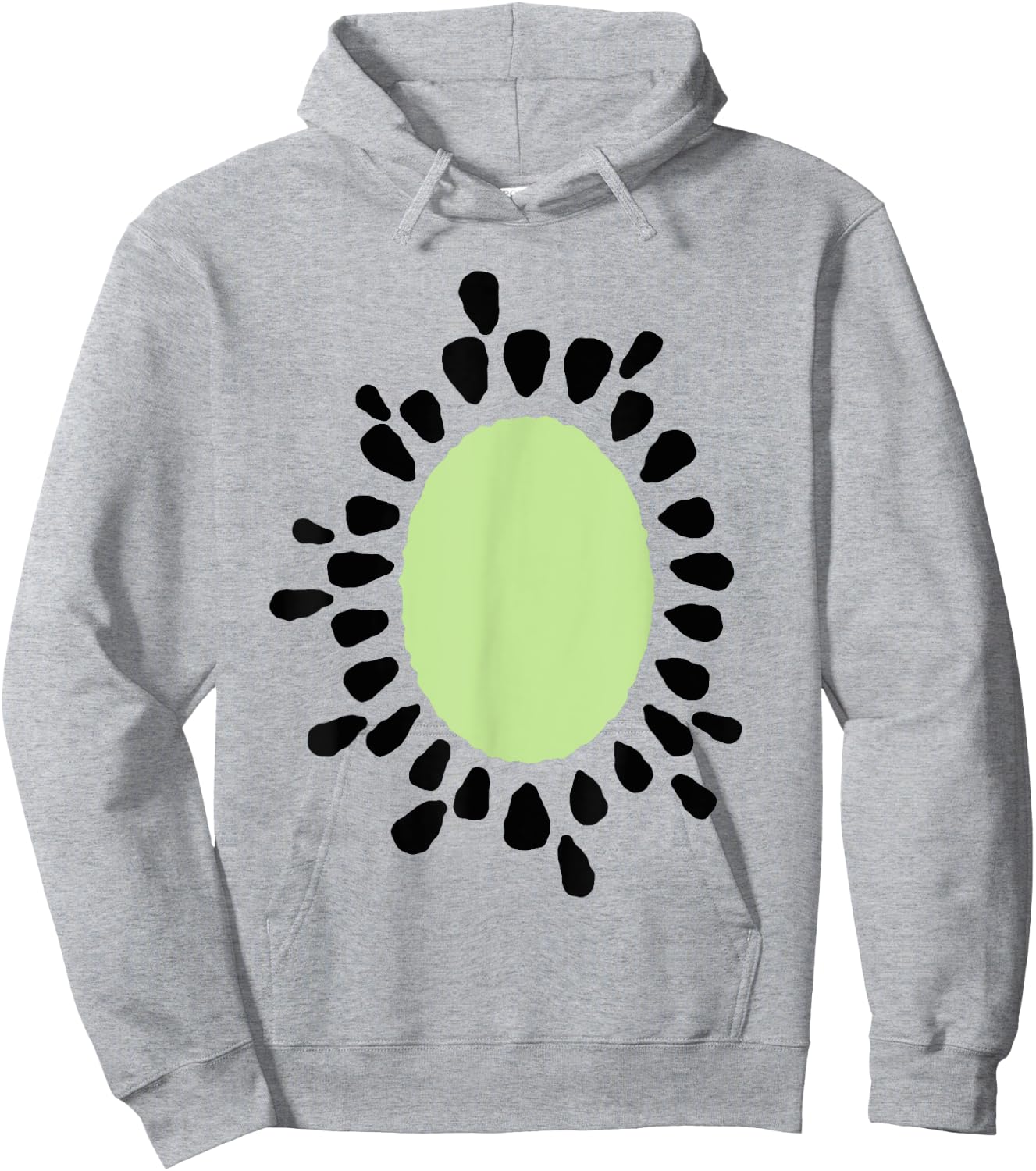 Kiwi Easy Costume Halloween Fruit Lover School Teacher Fun Women Kids Hoodie - Hoodie | Ash