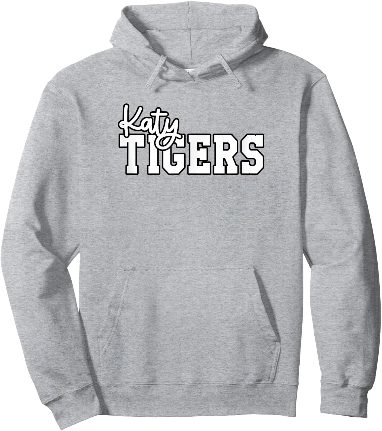 Katy High School Tigers Hoodie - Hoodie | Ash