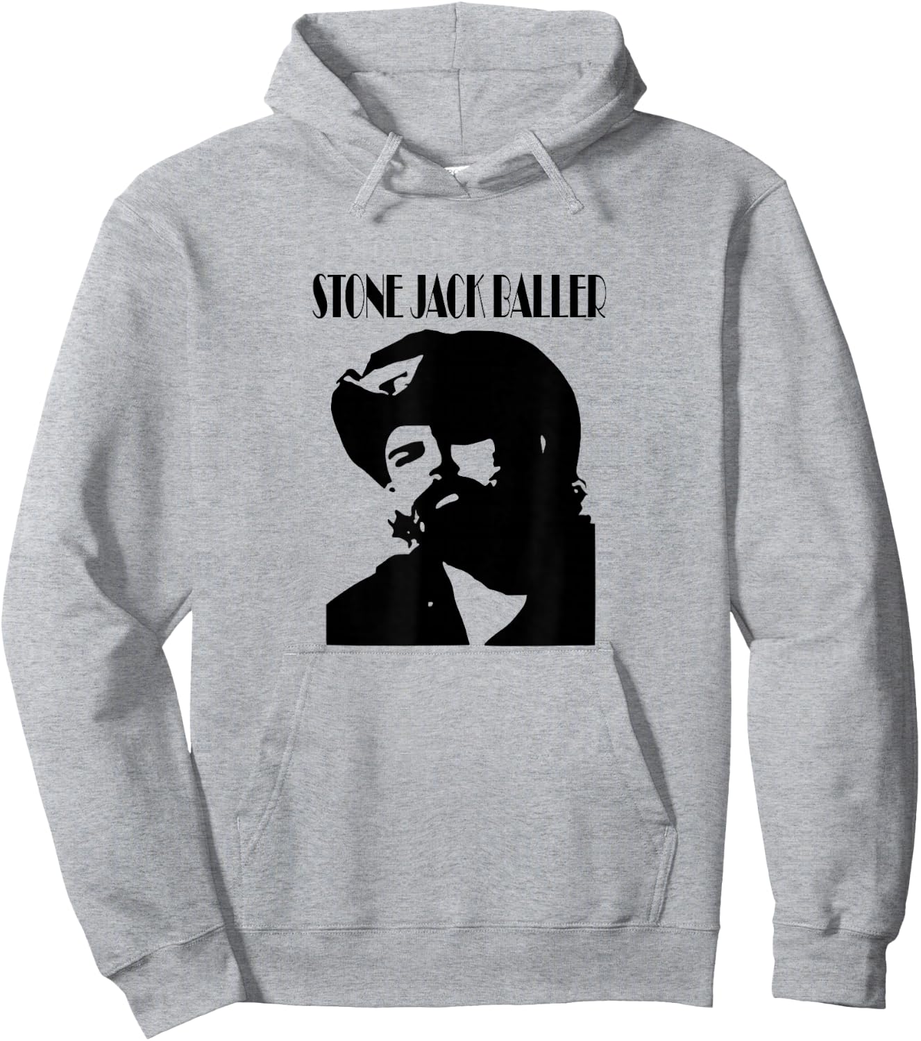 Pigpen T Shirt - Stone Jack Baller Hoodie - Hoodie | Ash