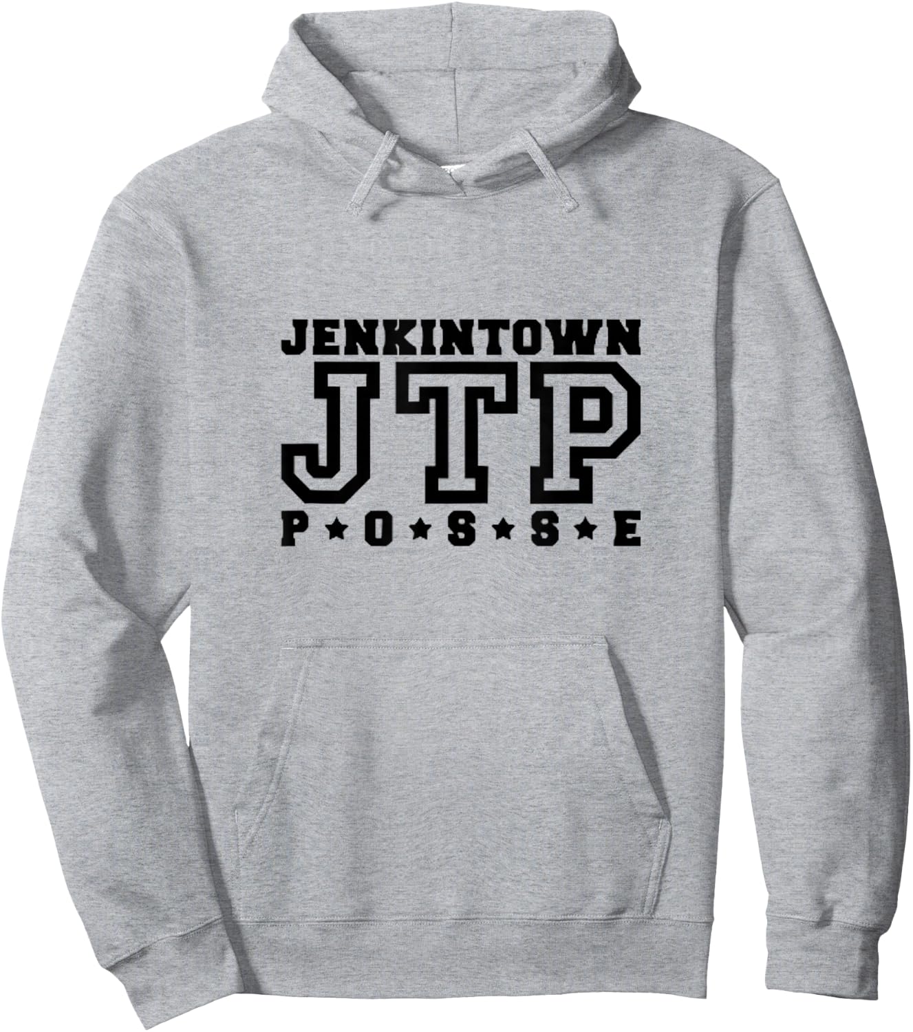 JTP Jenkintown Posse - Allstar Design Shirt Hoodie - Hoodie | Ash