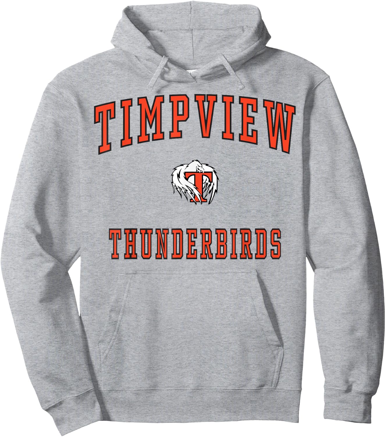 Timpview High School Thunderbirds C1 Hoodie - Hoodie | Ash