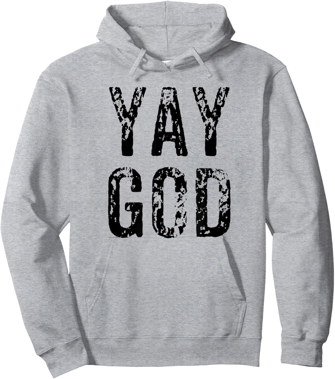 Funny Yay God Christian Bible Church VBS Gift Hoodie - Hoodie | Ash