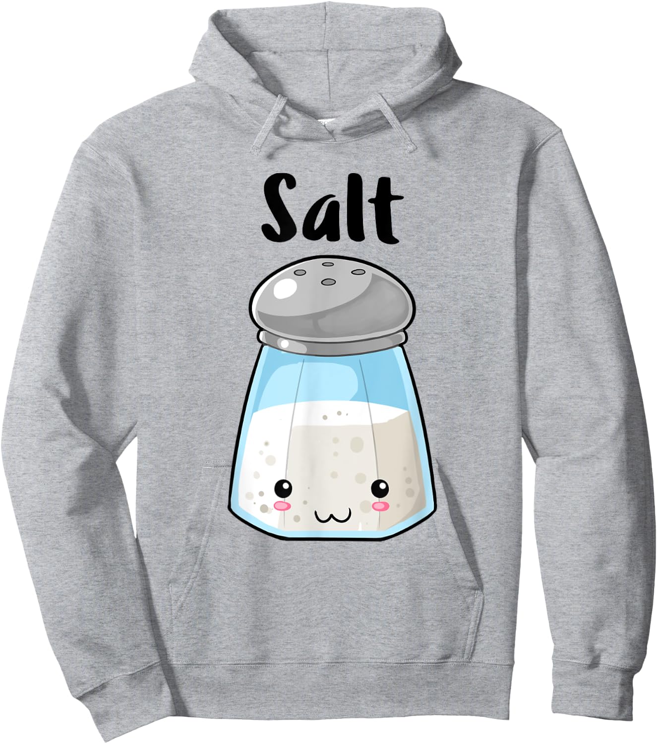 Kawaii Salt Pepper Halloween Costume Best Friend Hoodie - Hoodie | Ash
