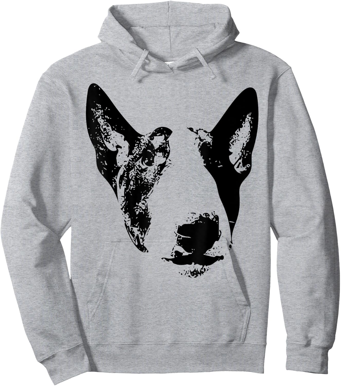 English Bull Terrier Shirts Hoodie - Hoodie | Ash