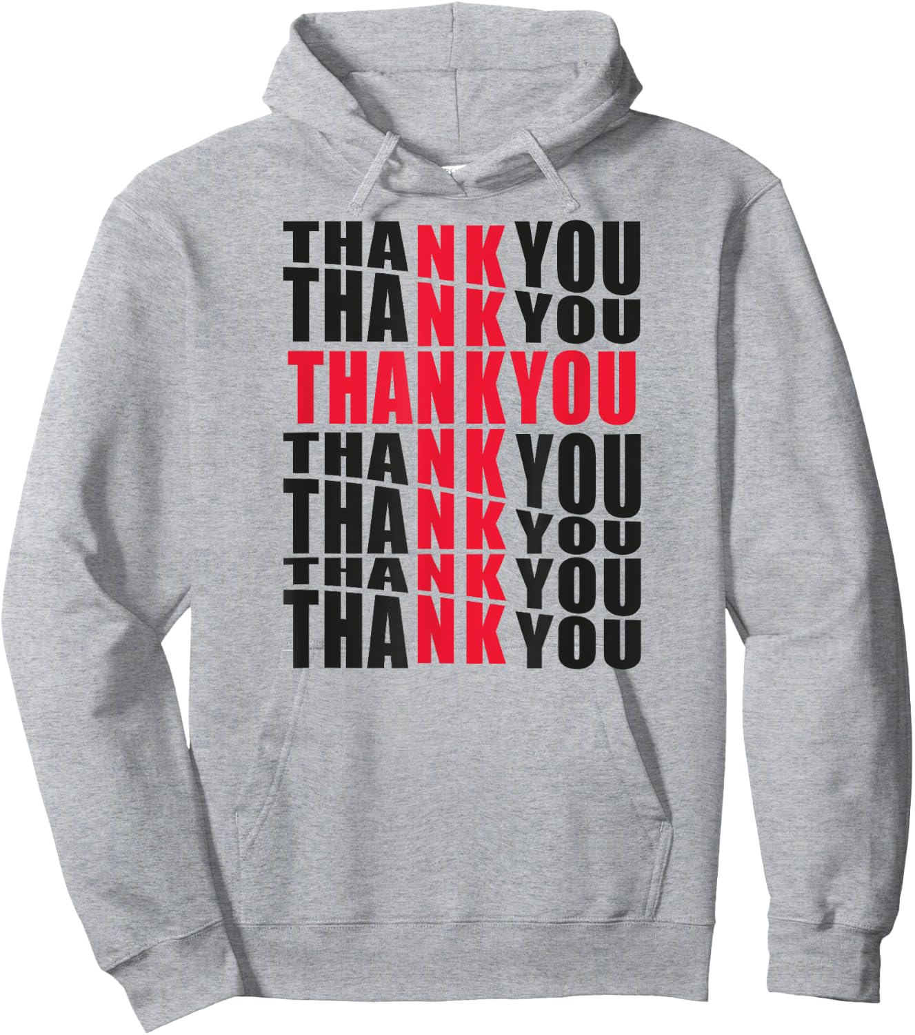 Luminositees Christian Thank You Cross - Women's Adults Grey Small Classic Fit Short Sleeve Hoodie - Hoodie | Ash