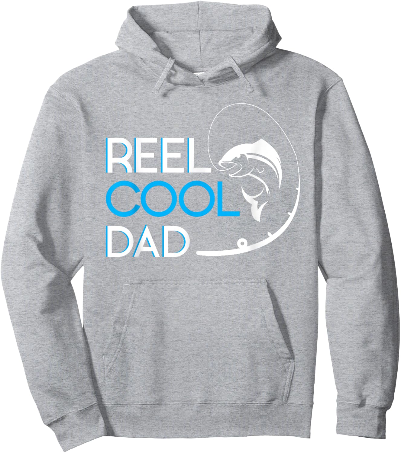 Reel Cool Dad Hoodie - Hoodie | Ash