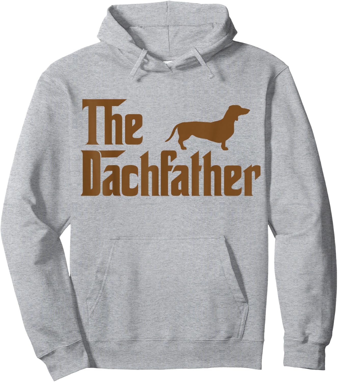 The Weiner Dog Father Shirt Funny Dachshund Gifts Hoodie - Hoodie | Ash