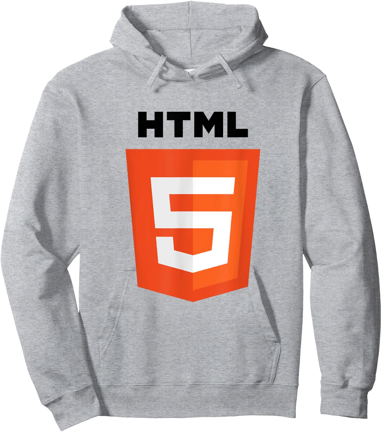 Silicon Valley HTML5 Logo - Computer Coding Swag Hoodie - Hoodie | Ash