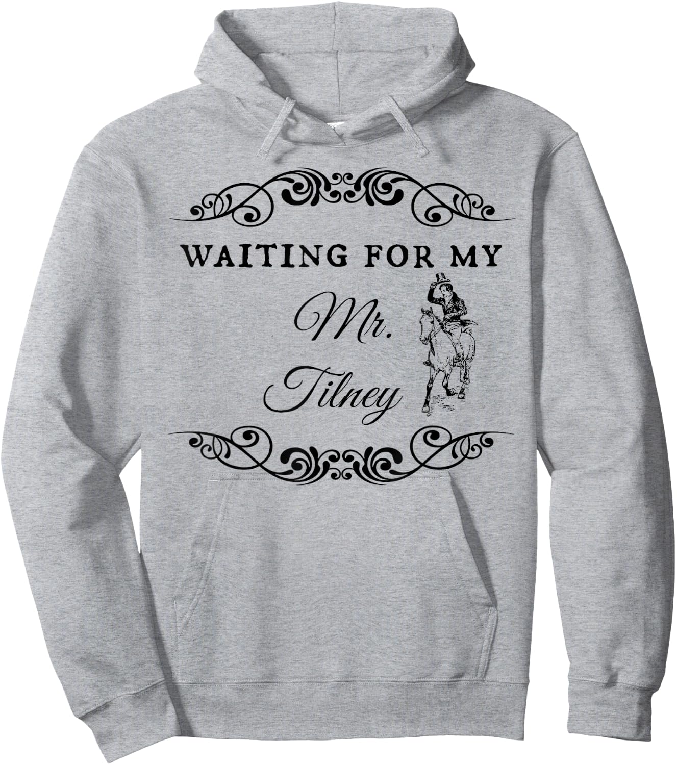 Jane Austen Gift Northanger Abbey Mr. Tilney Hoodie - Hoodie | Ash