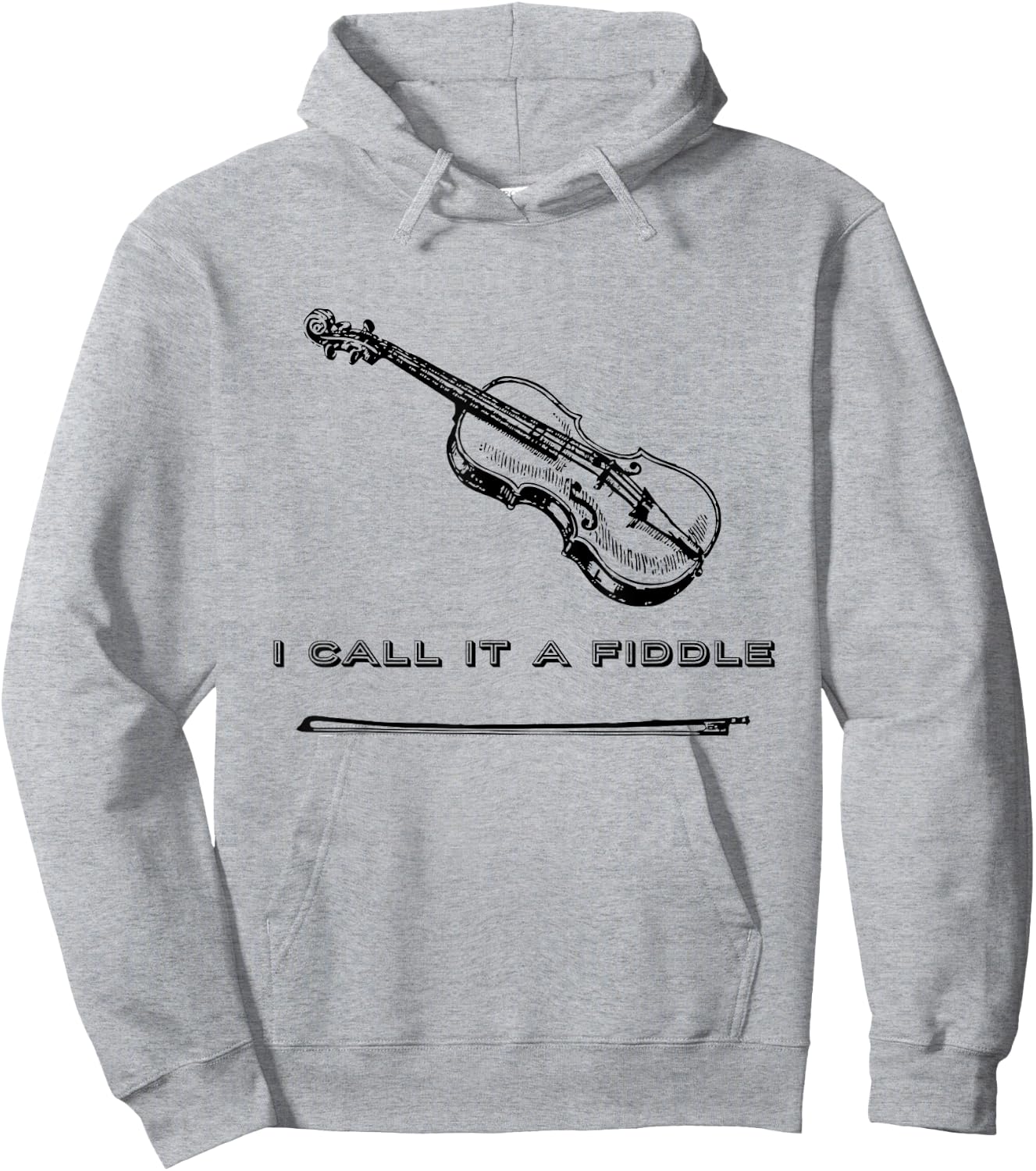 Violin I Call It A Fiddle Fiddle Shirt Hoodie - Hoodie | Ash