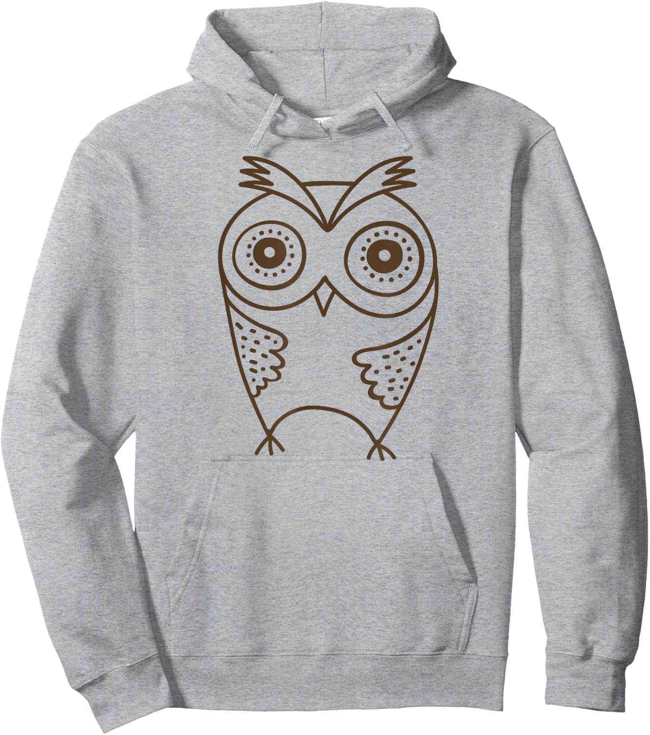 Owl , Cute Owl Gifts for Birthday Hoodie - Hoodie | Ash