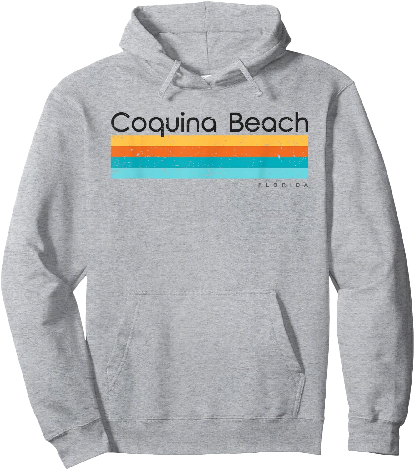 Coquina Beach, Bradenton Beach, Florida FL Women Kids Hoodie - Hoodie | Ash