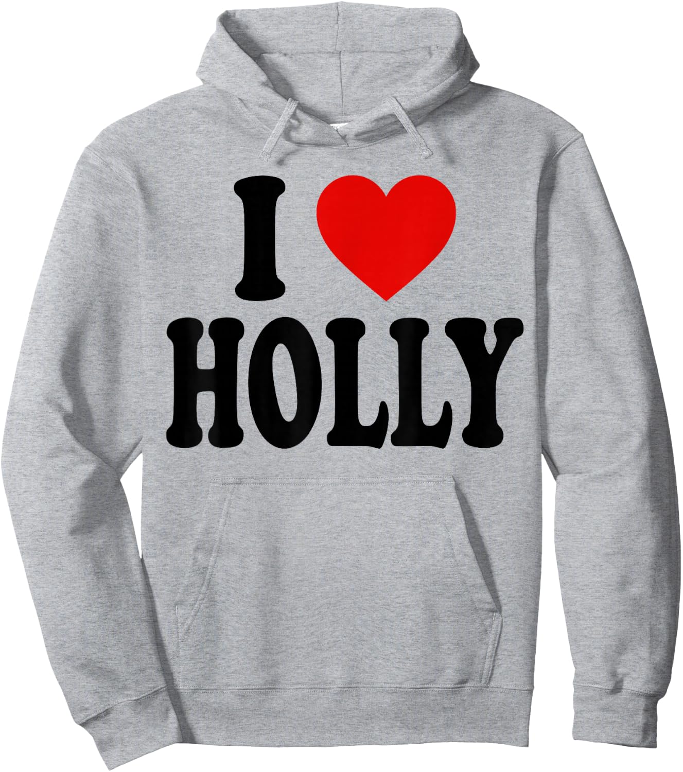 I Heart Love Holly Hoodie - Hoodie | Ash