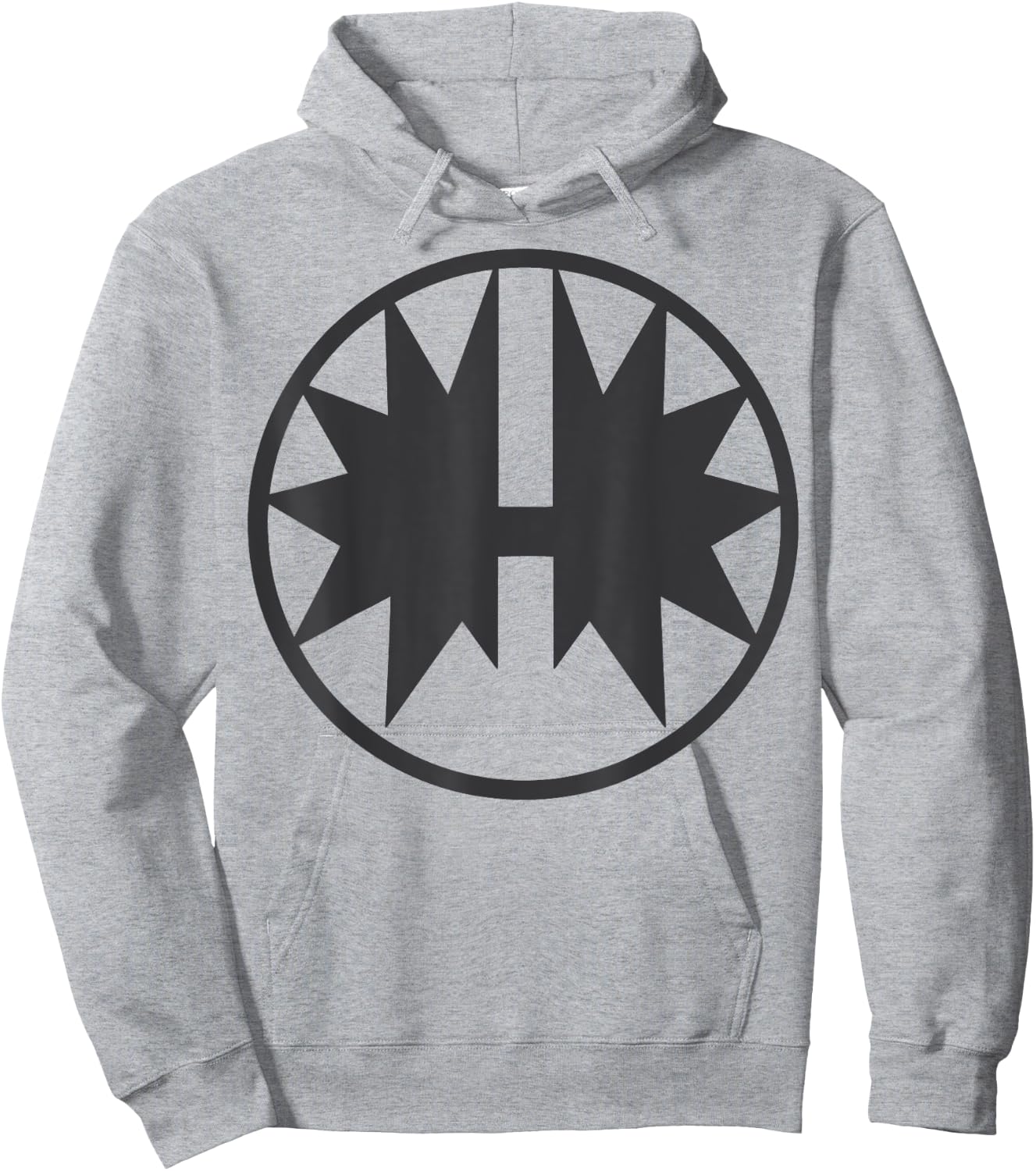 KISS - The Spaceman Logo Hoodie - Hoodie | Ash