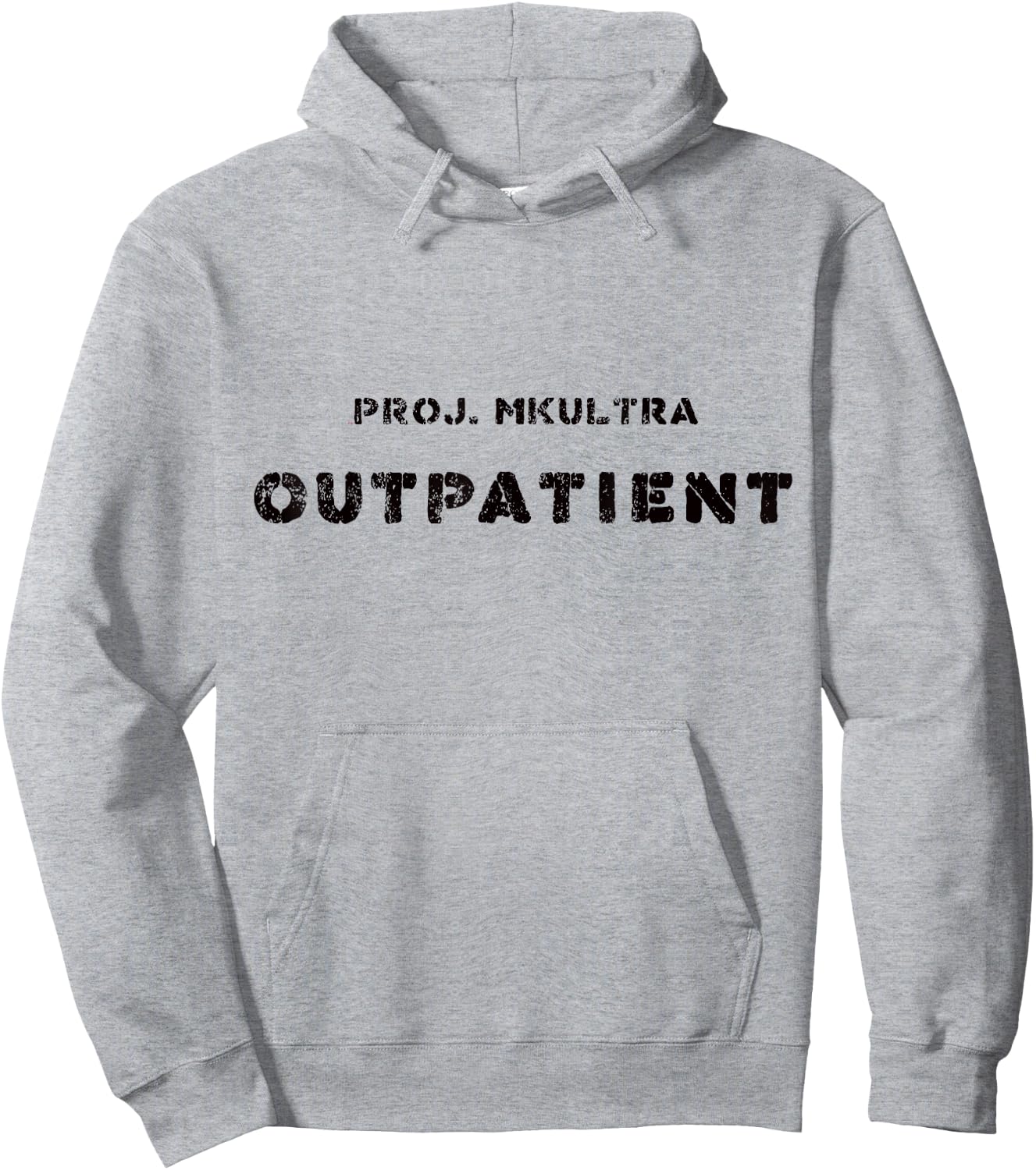 Cool Conspiracy Theory Project MKULTRA Outpatient Hoodie - Hoodie | Ash
