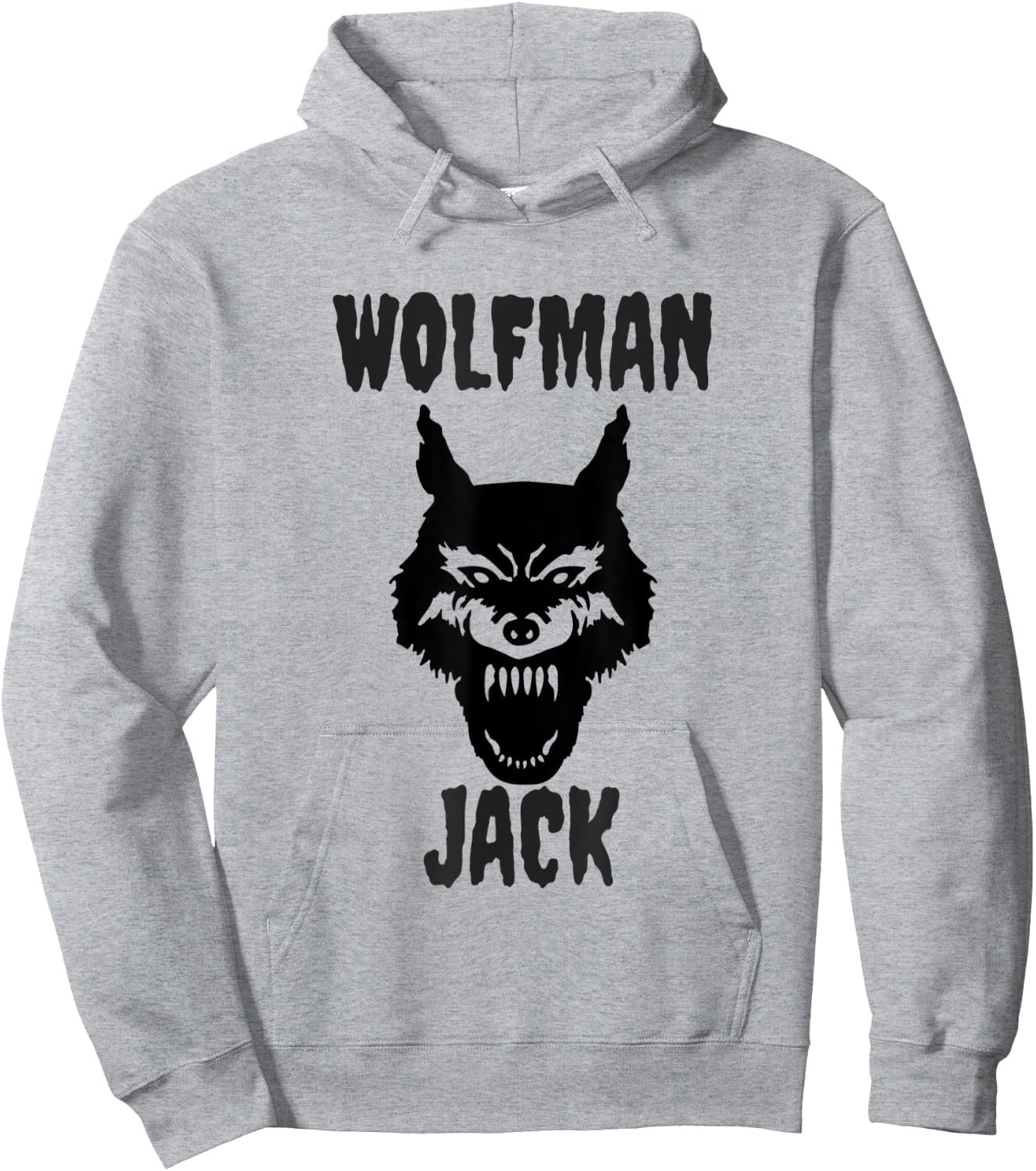 Wolfman Jack Hoodie - Hoodie | Ash