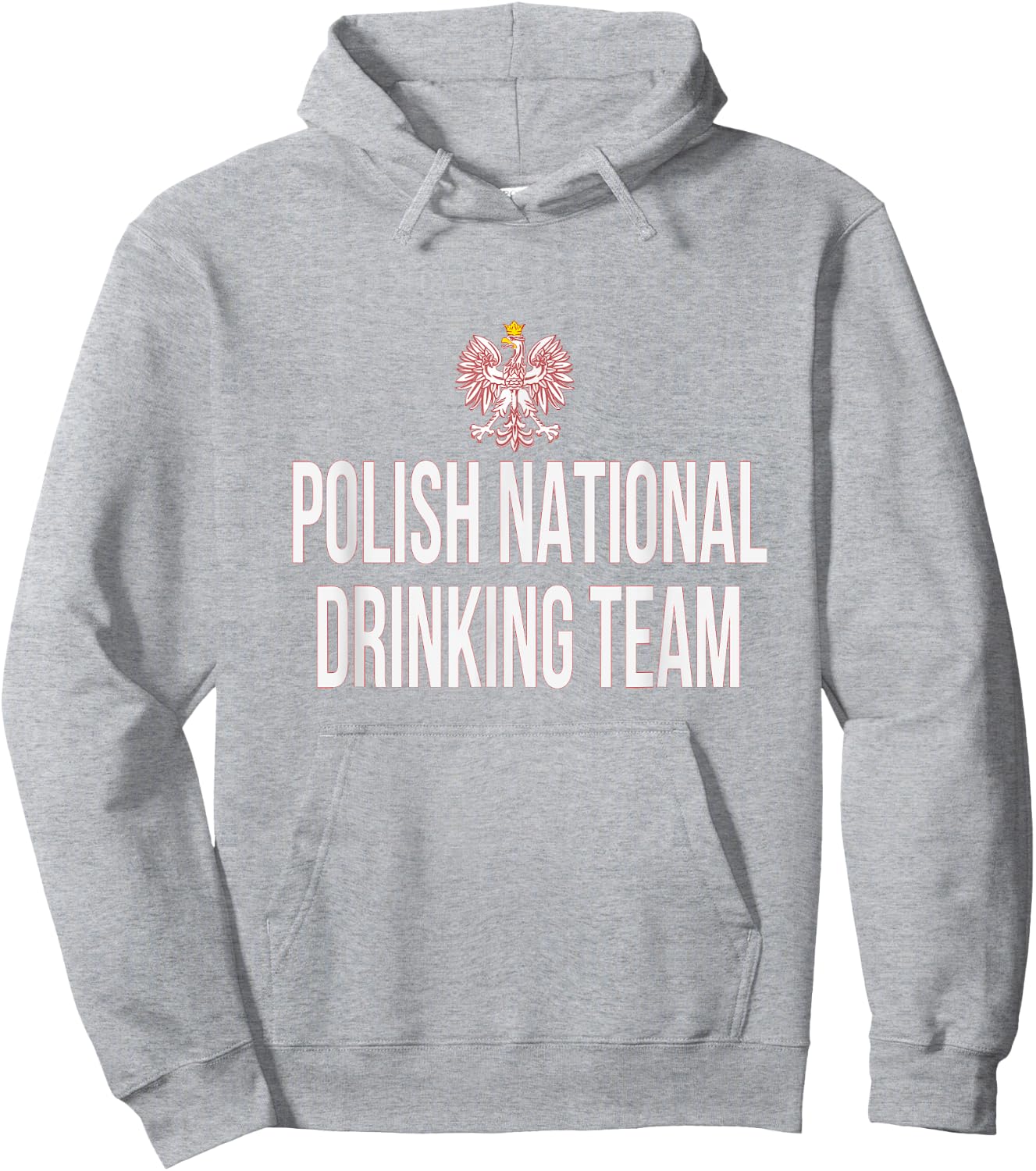 Polish National Drinking Team| National Pride Beer Hoodie - Hoodie | Ash