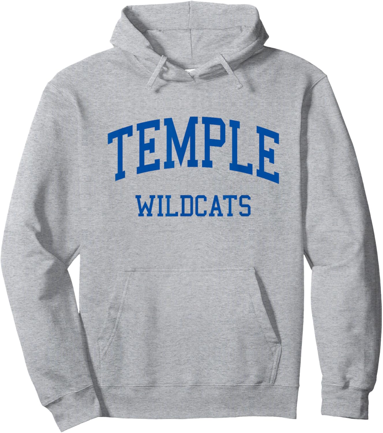 Temple High School HS Temple TX Retro Hoodie - Hoodie | Ash