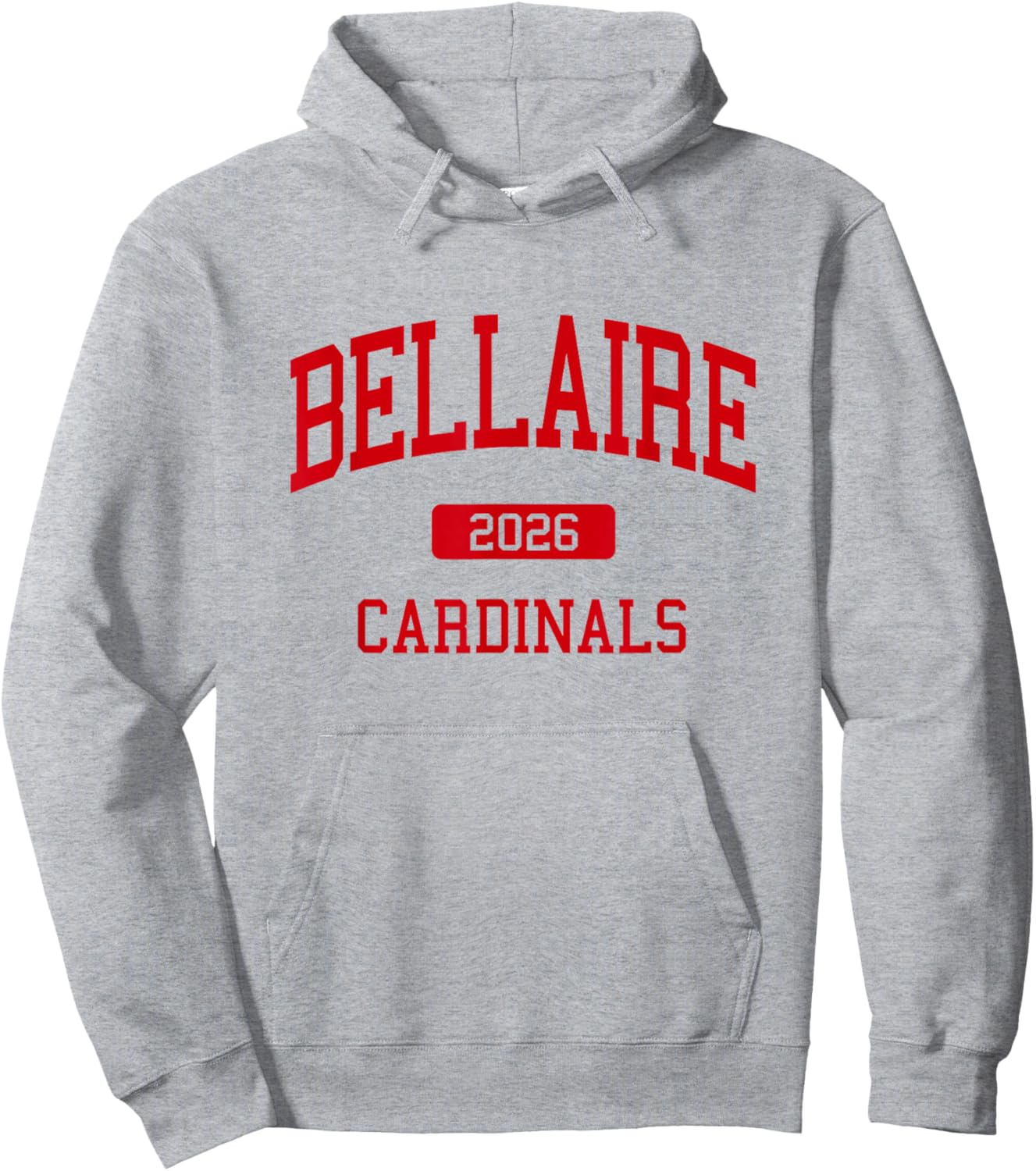 Bellaire High School Class of 2026 Bellaire TX Hoodie - Hoodie | Ash