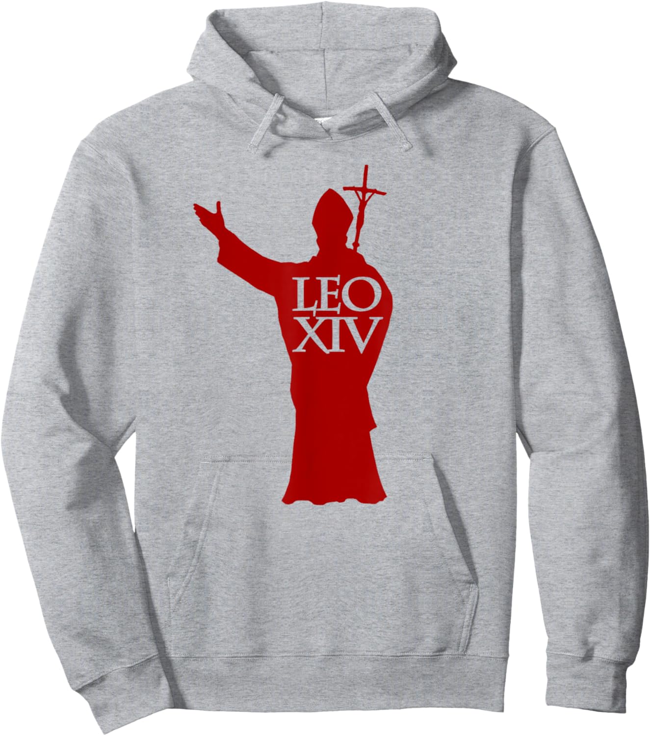 Pope Leo XIV Hoodie - Hoodie | Ash