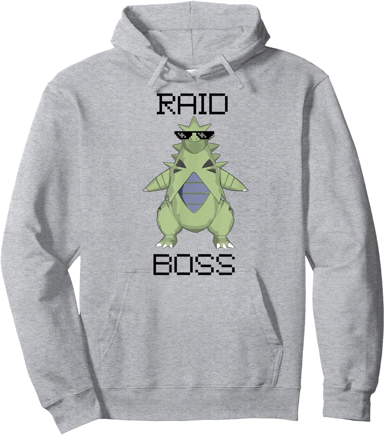 Raid Boss Dinosaur Hoodie - Hoodie | Ash