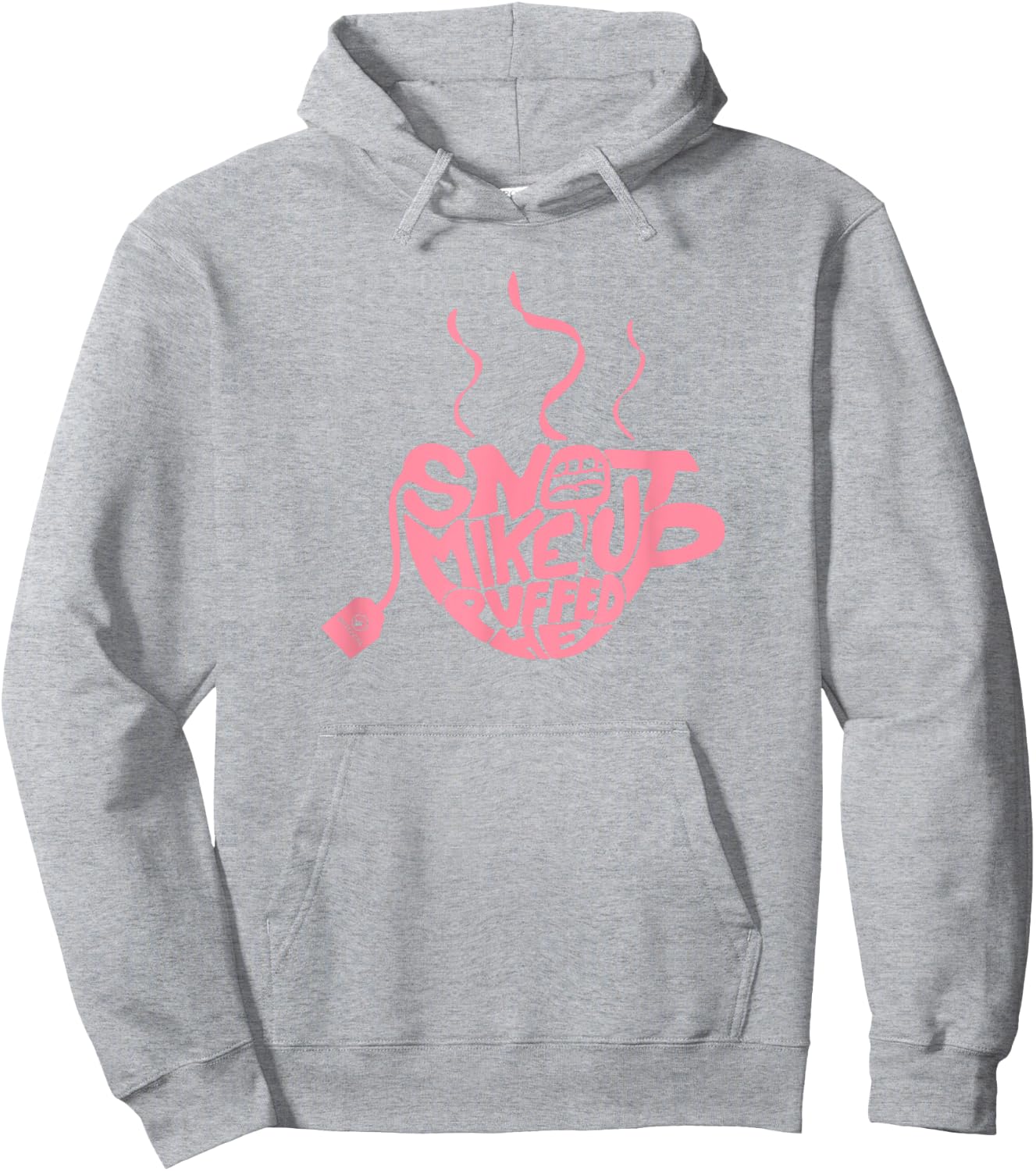 Snot Mike Up Puffed He (Pink) Hoodie - Hoodie | Ash