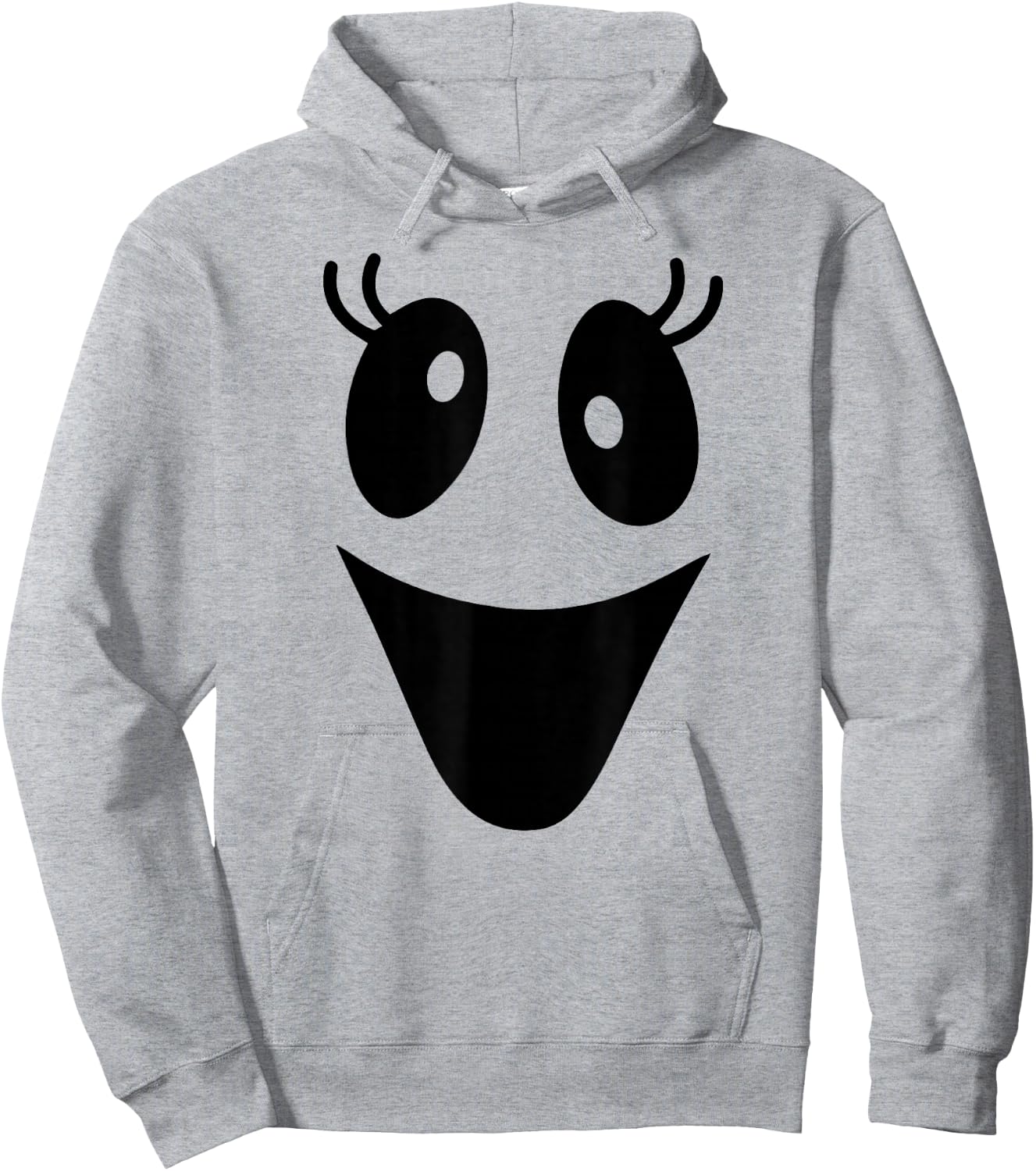 Cute Female Ghost Face Outfit for Halloween Costumes Hoodie - Hoodie | Ash