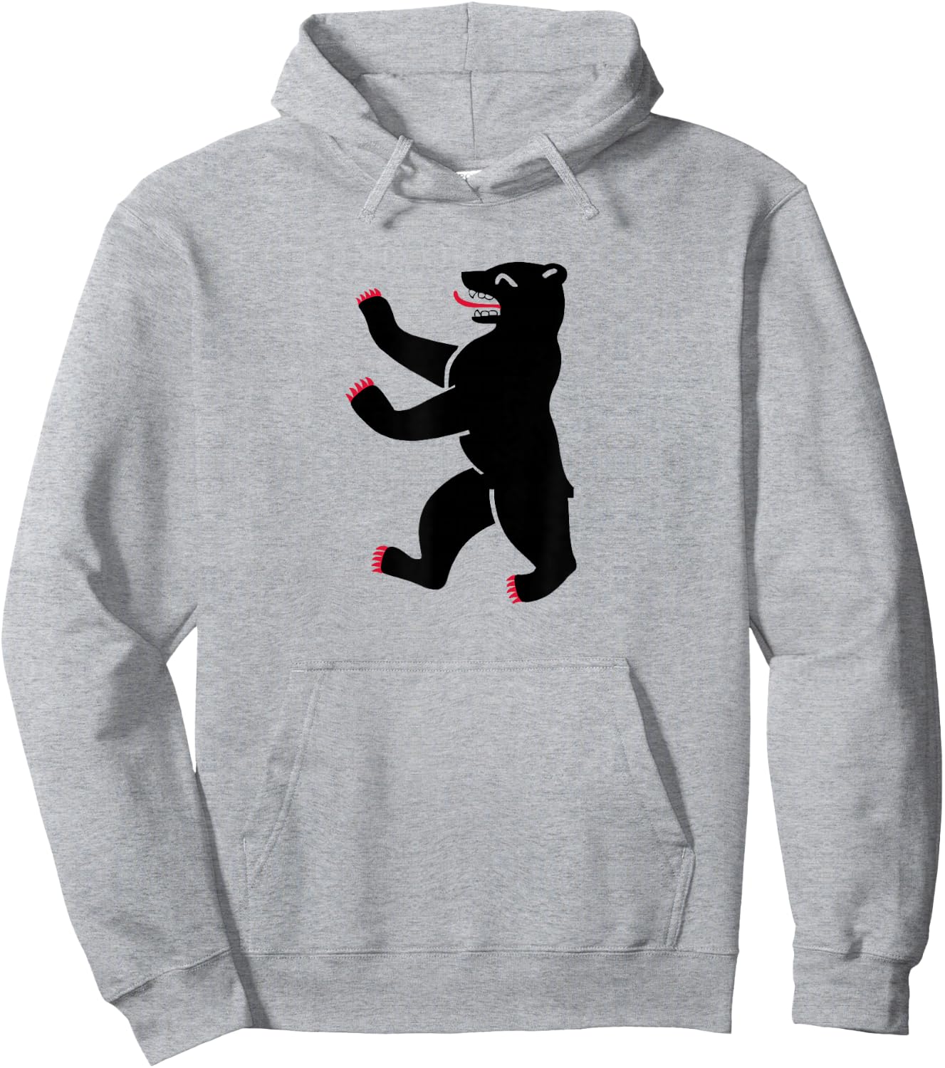 Berlin Bear Hoodie - Hoodie | Ash