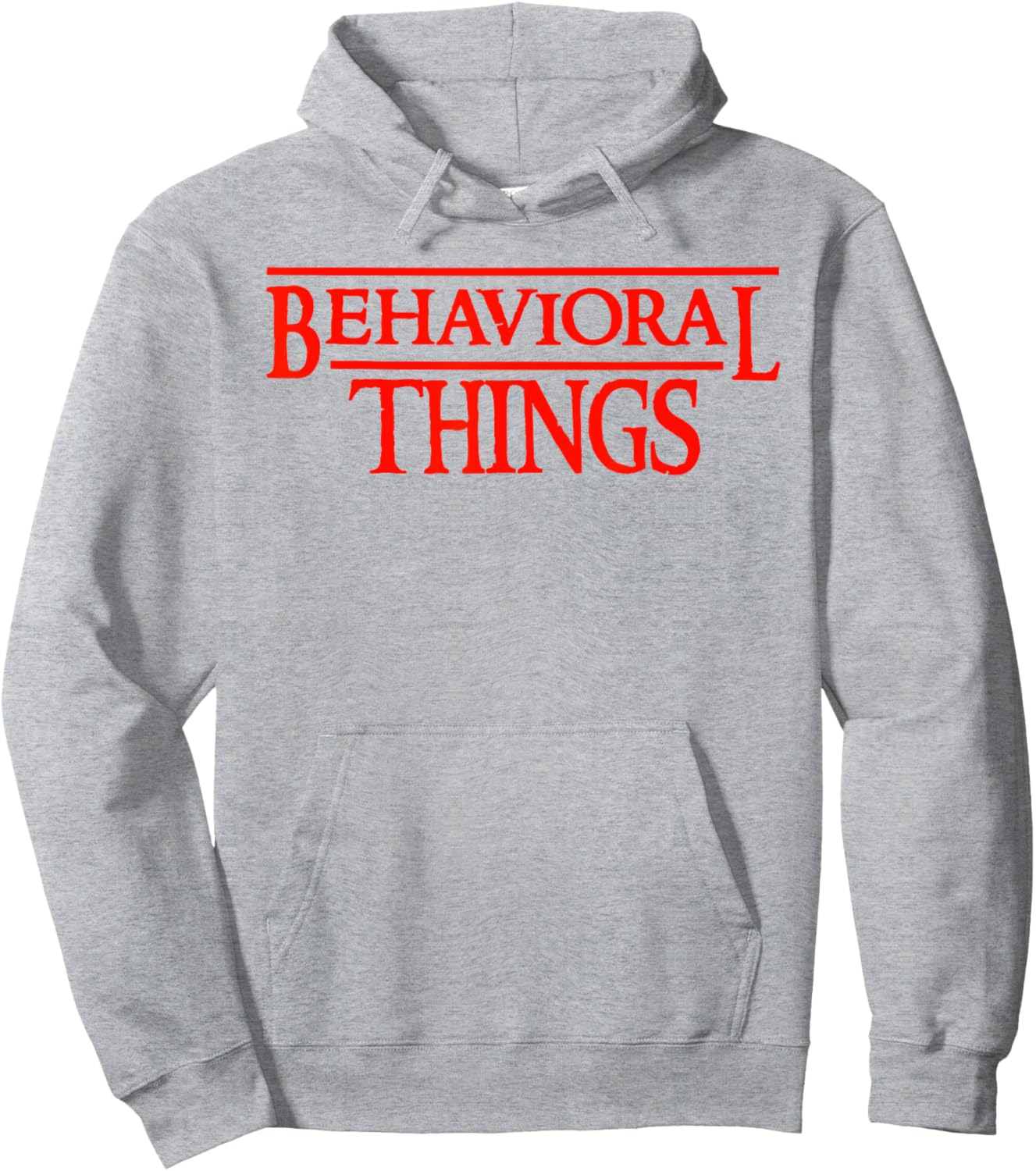 Behavioral Things ABA Therapist RBT Therapy Behaviour Team Hoodie - Hoodie | Ash