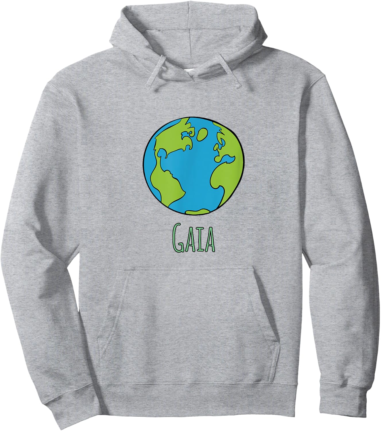 Gaia Spiritual Ecology Earth Day Hoodie - Hoodie | Ash