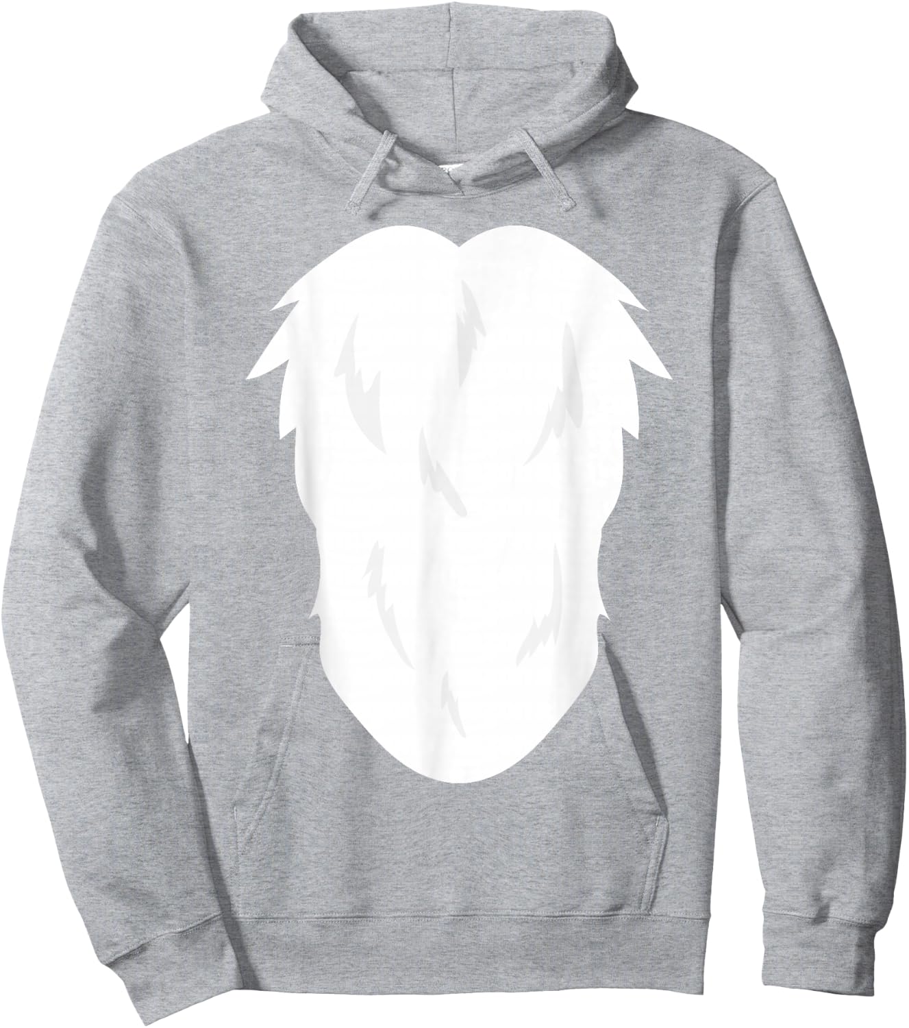 Koala Bear Body Belly Costume Easy Cute Hoodie - Hoodie | Ash