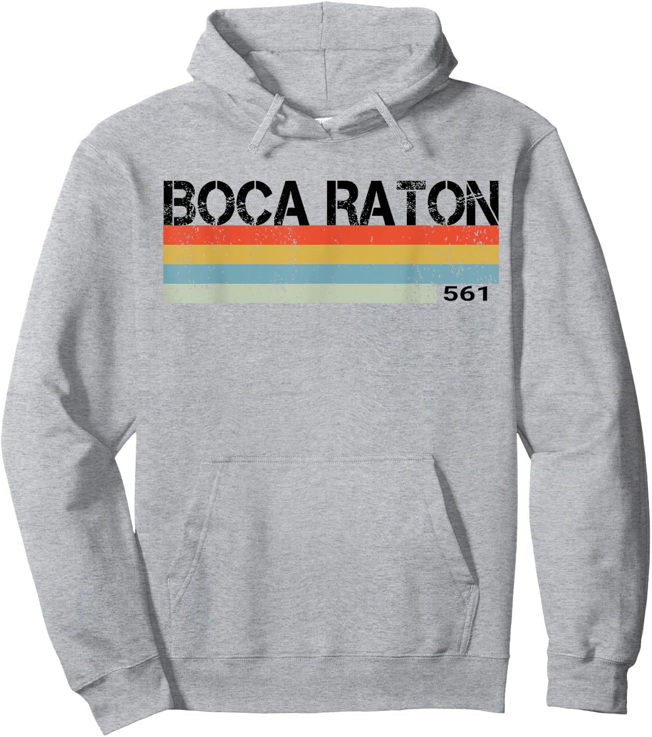 Boca Raton Hoodie - Hoodie | Ash