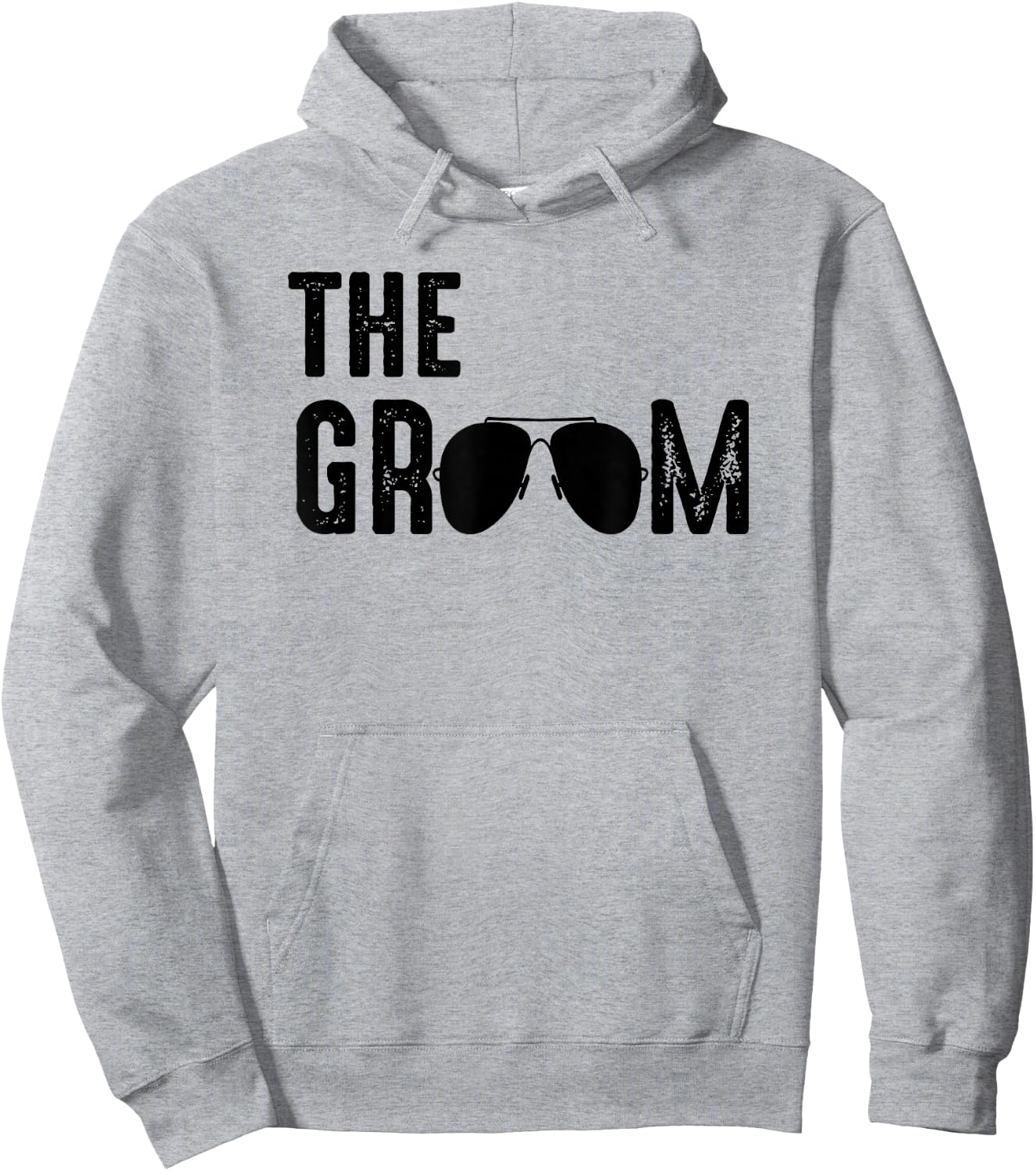 The Groom Cool Shades Funny Bachelor Party Gift Hoodie - Hoodie | Ash