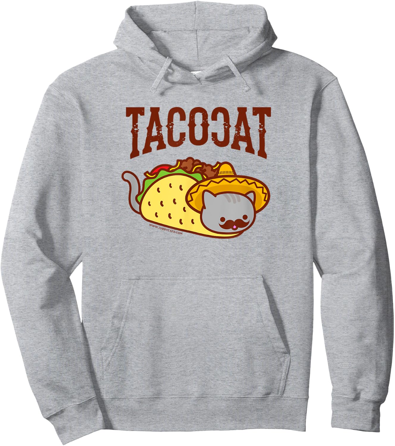 Funny Cat - Mexican Taco Cat Women Girls Kids Hoodie - Hoodie | Ash