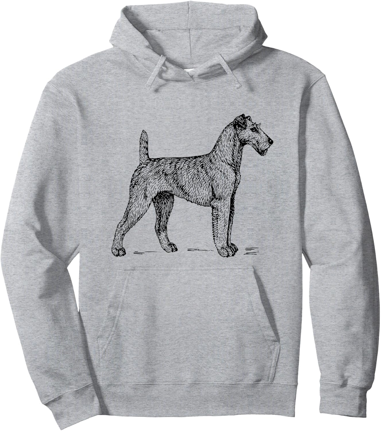 Vintage Irish Terrier Hoodie - Hoodie | Ash