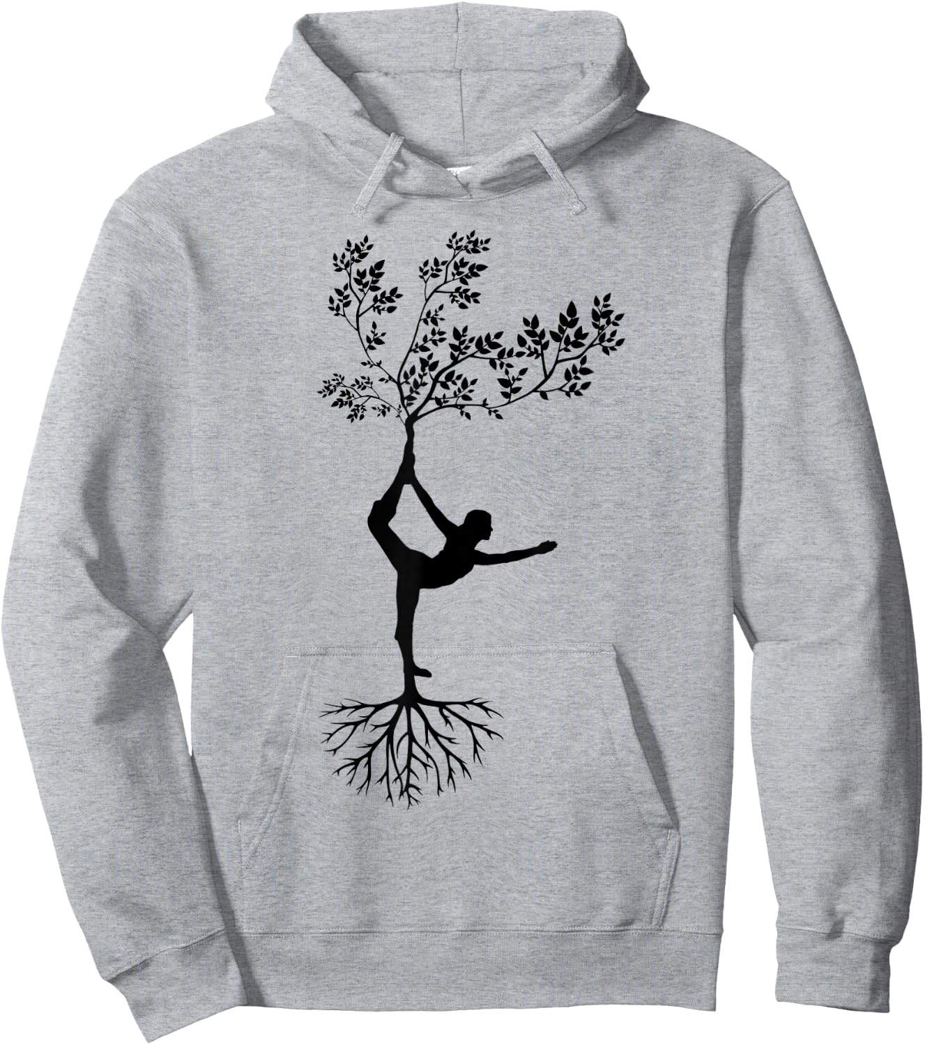 Yoga Shirt Hoodie - Hoodie | Ash