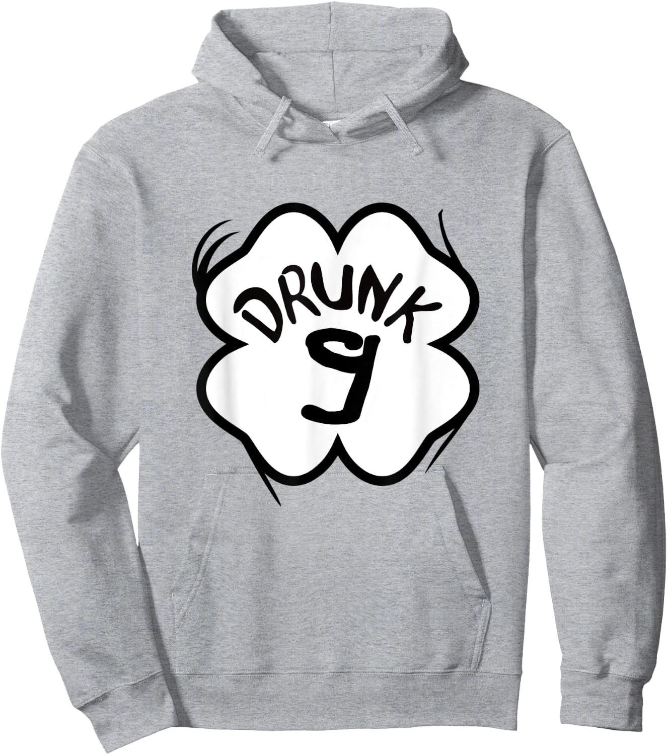 Saint Patricks Day Bar Crawl Drunk 1-10 Shirt Group Matching Hoodie - Hoodie | Ash