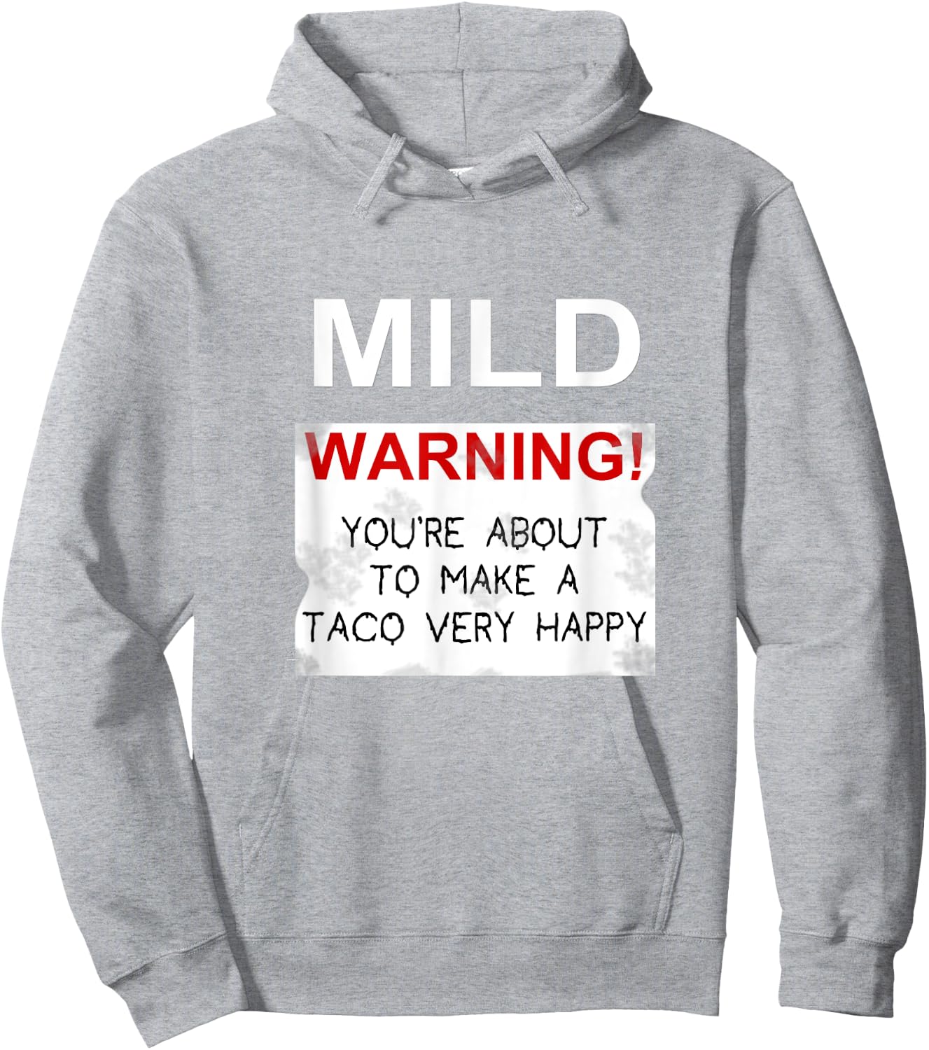 MILD Sauce Shirt - Sauce Packet Costume Hoodie - Hoodie | Ash