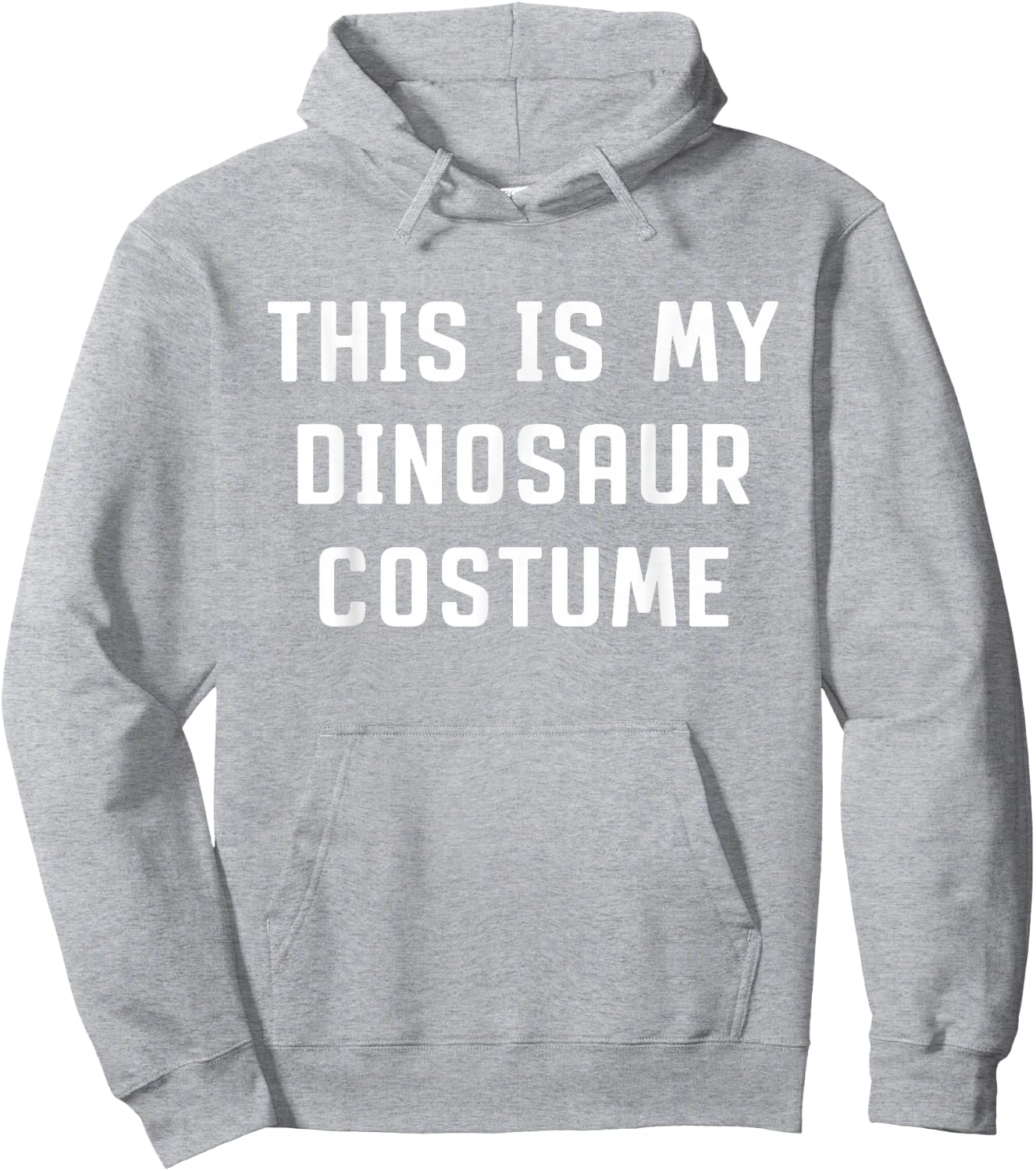 This Is My Dinosaur Halloween Costume Simple Last Minute Hoodie - Hoodie | Ash