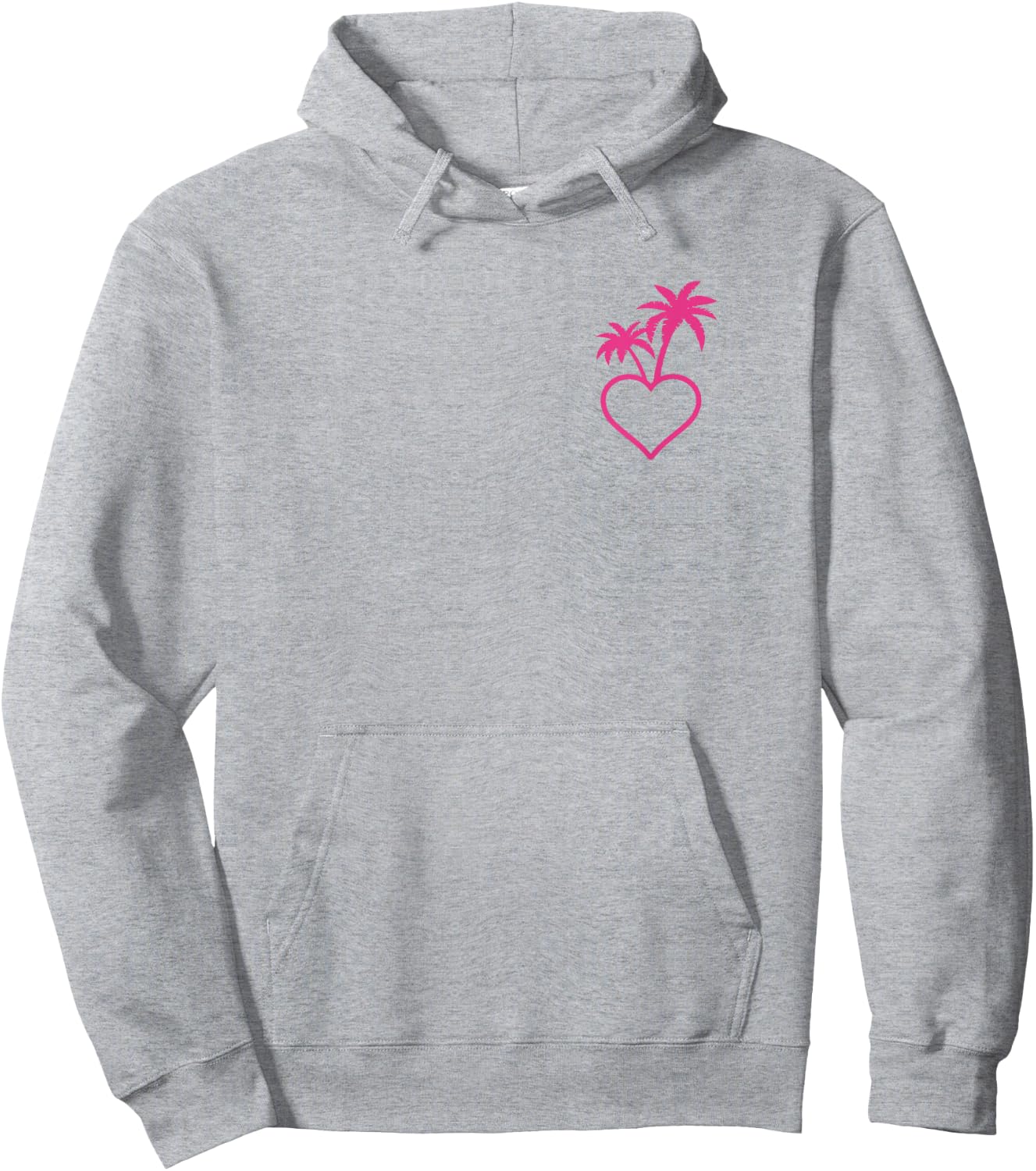 Official Island Heart Love Island Hoodie - Hoodie | Ash